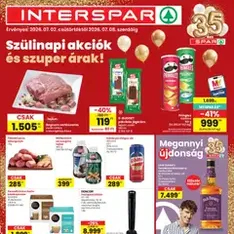 Interspar akciós újság - szórólap előnézete érvényes 2026.07.02. -tól