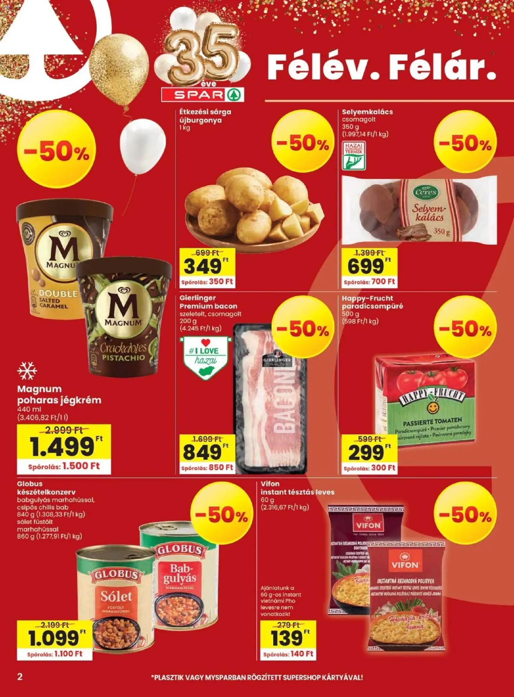 Spar akciós újság - 2026.06.25. érvényes szórólap 2 oldal 20 oldalból