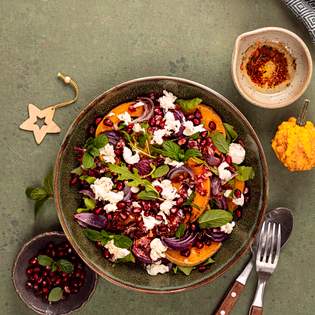 Recipe preview Christmas Pomegranate Salad