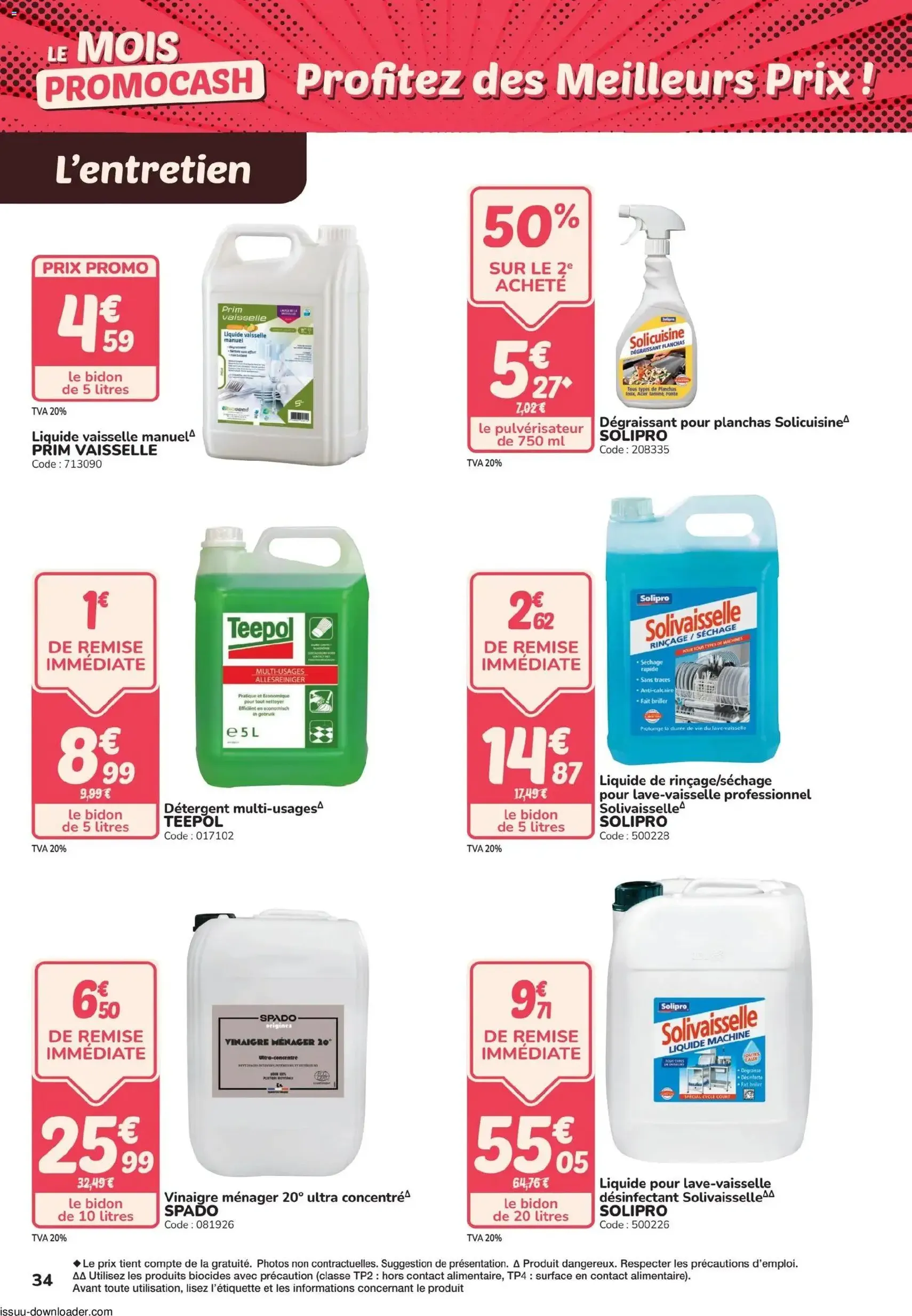 Promocash catalogue - brochure valable à partir du 28/05/2026, page 34 sur 44
