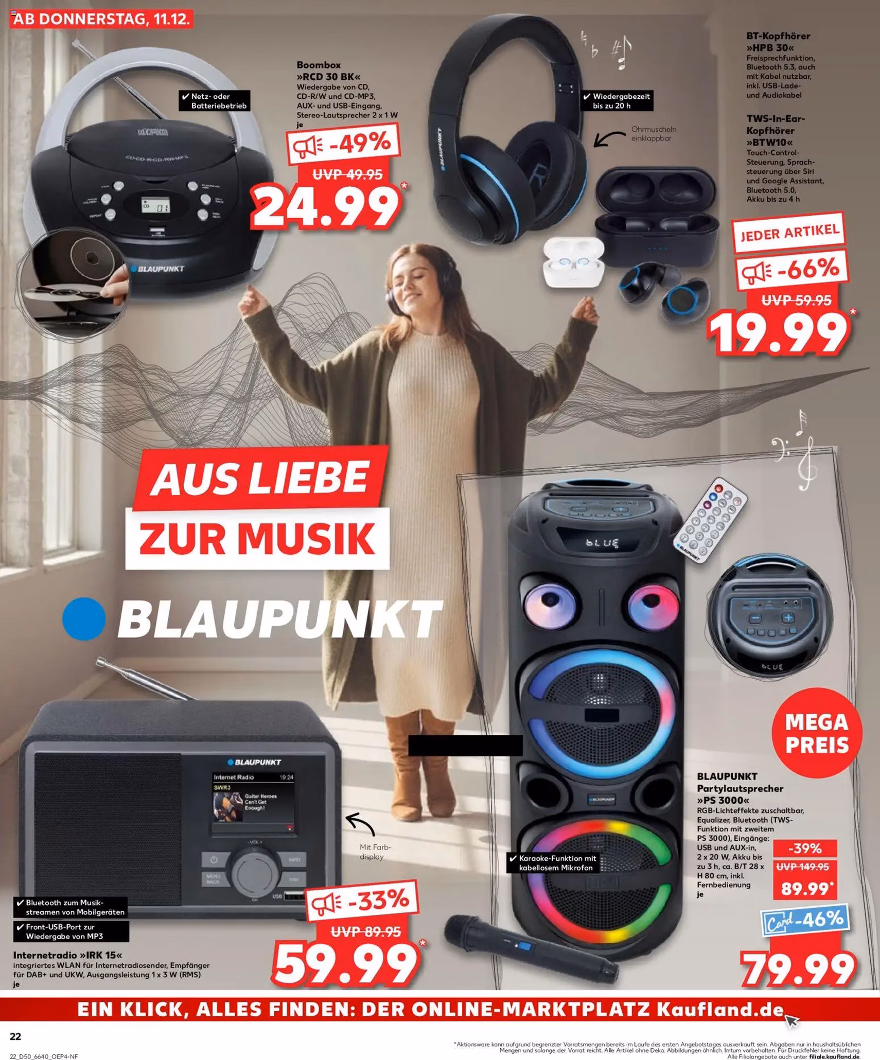 Kaufland Prospekt - Gültiger Prospekt ab 11.12.2025, Seite 22 von insgesamt 37