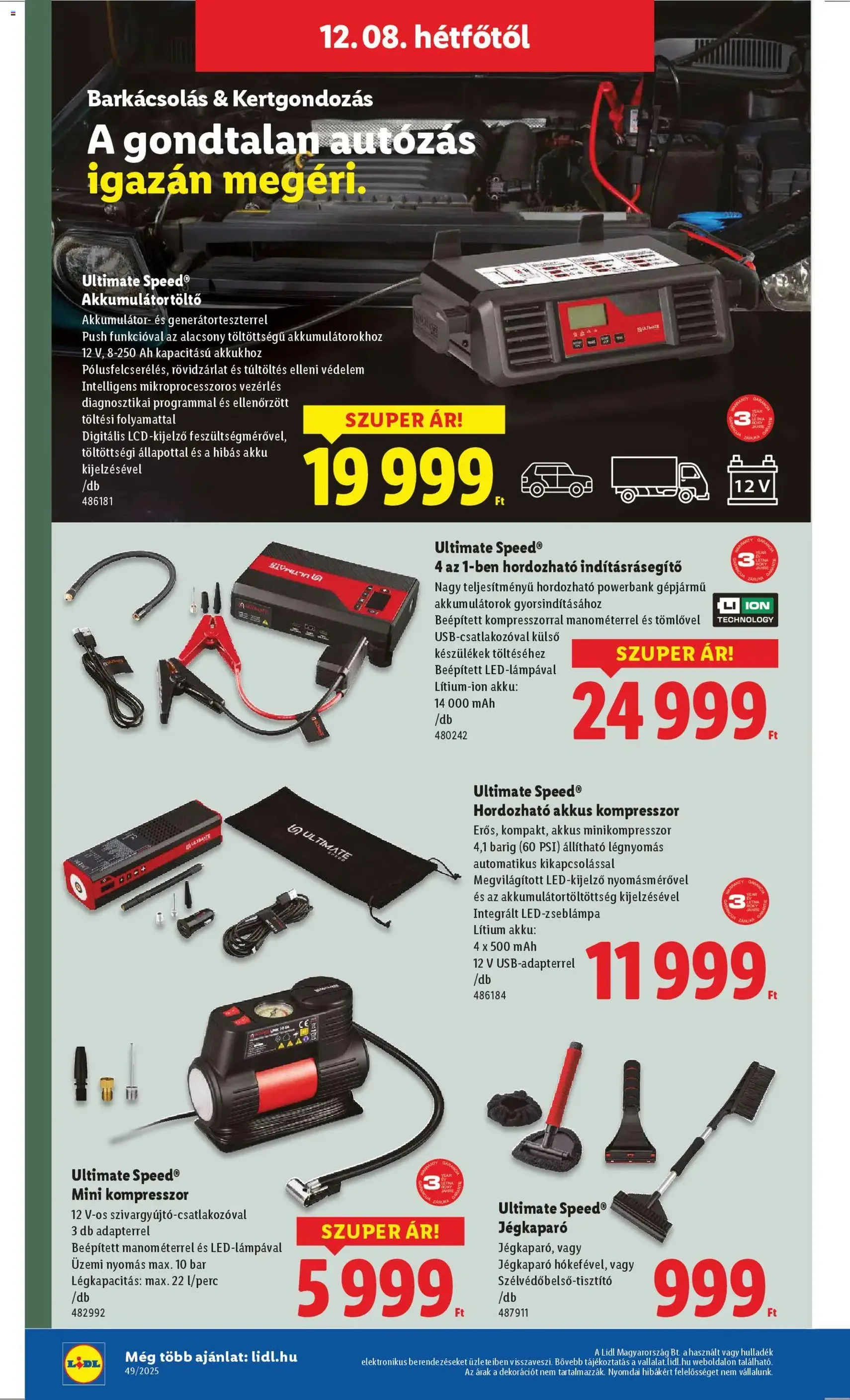 Lidl Akciós újság - 2025.12.04. érvényes szórólap 44 oldal 62 oldalból