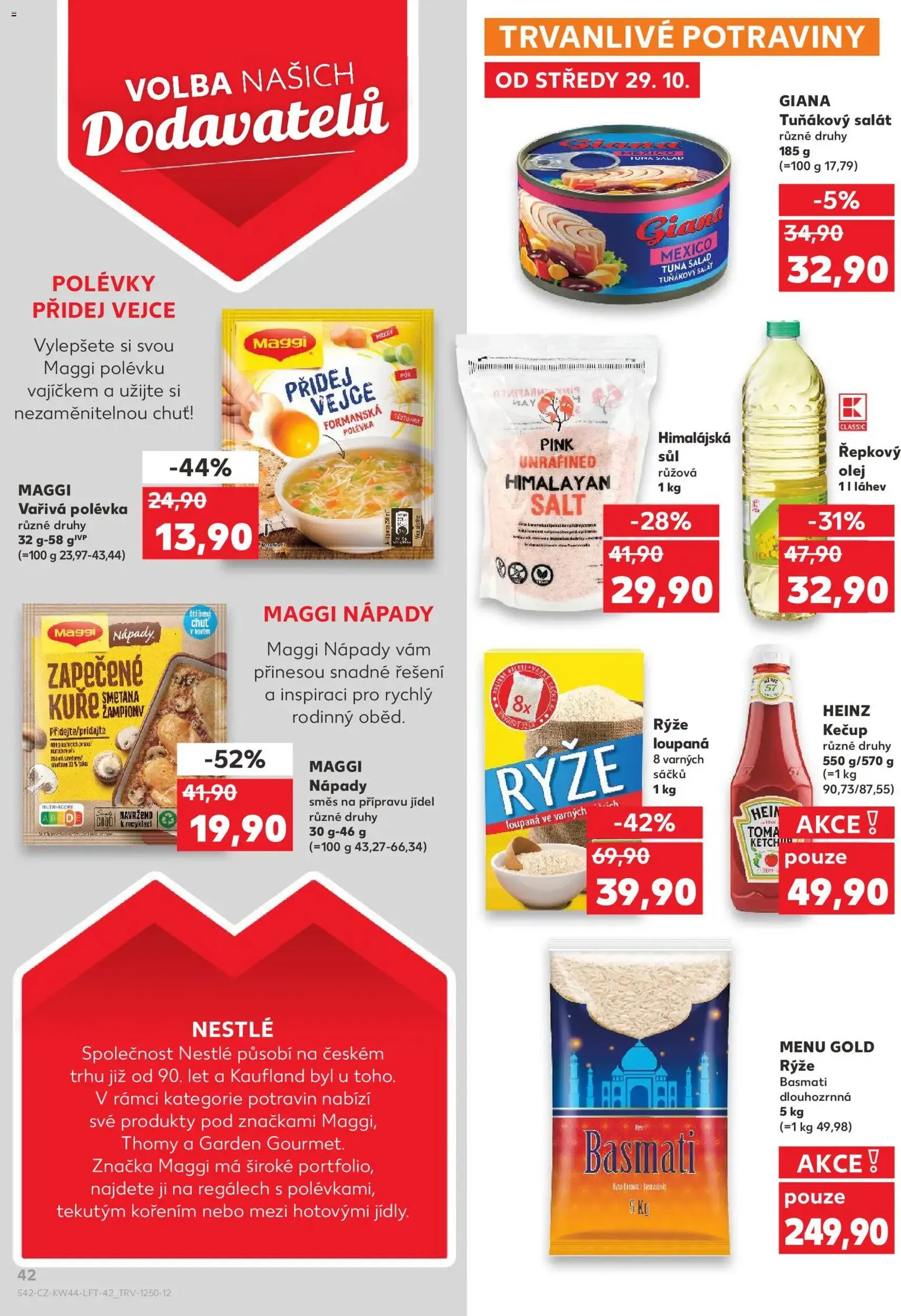 Kaufland leták - platný leták od 29.10.2025 strana 42 z 60