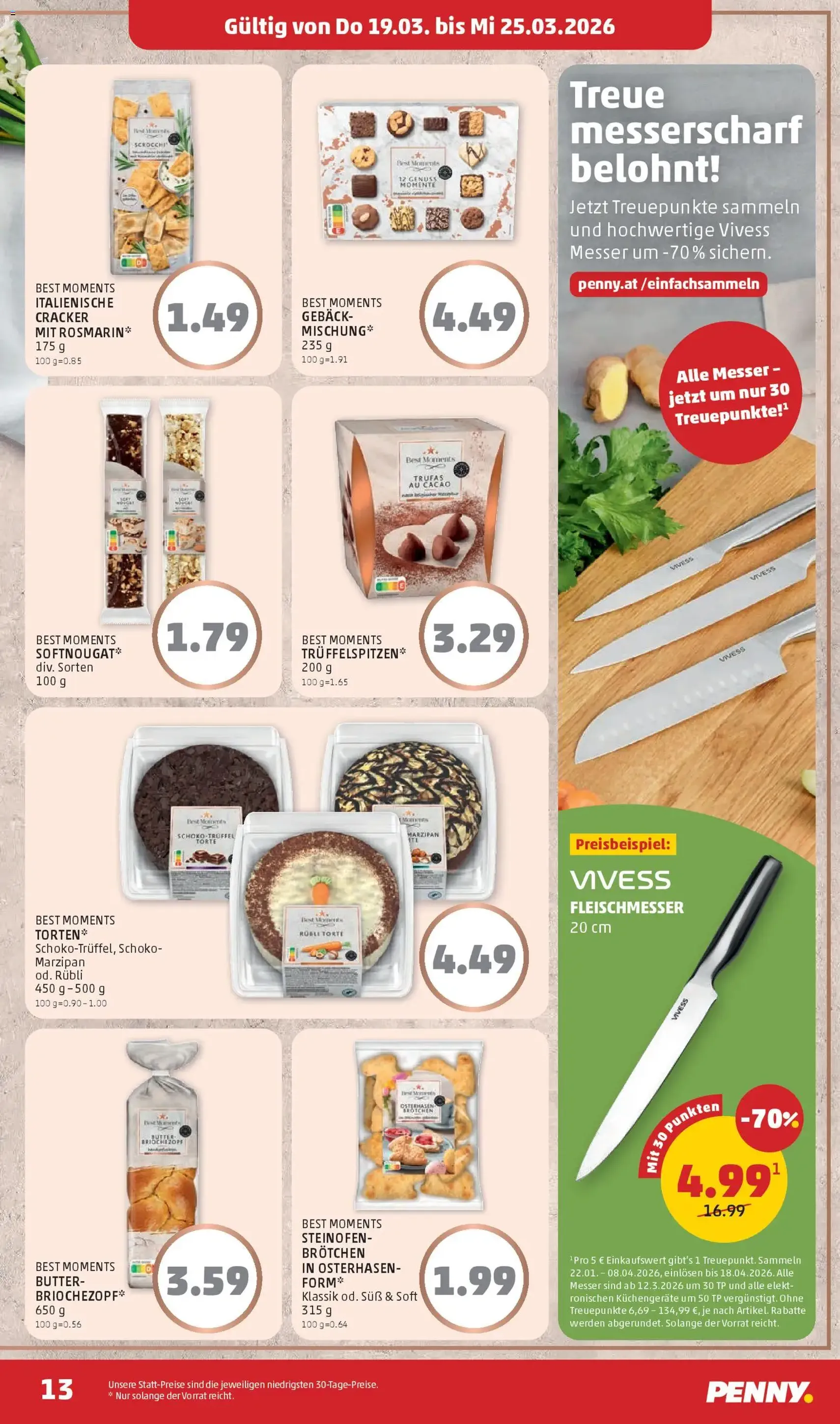 Penny Markt - Flugblatt - Gültiger Prospekt ab 19.03.2026, Seite 13 von insgesamt 32