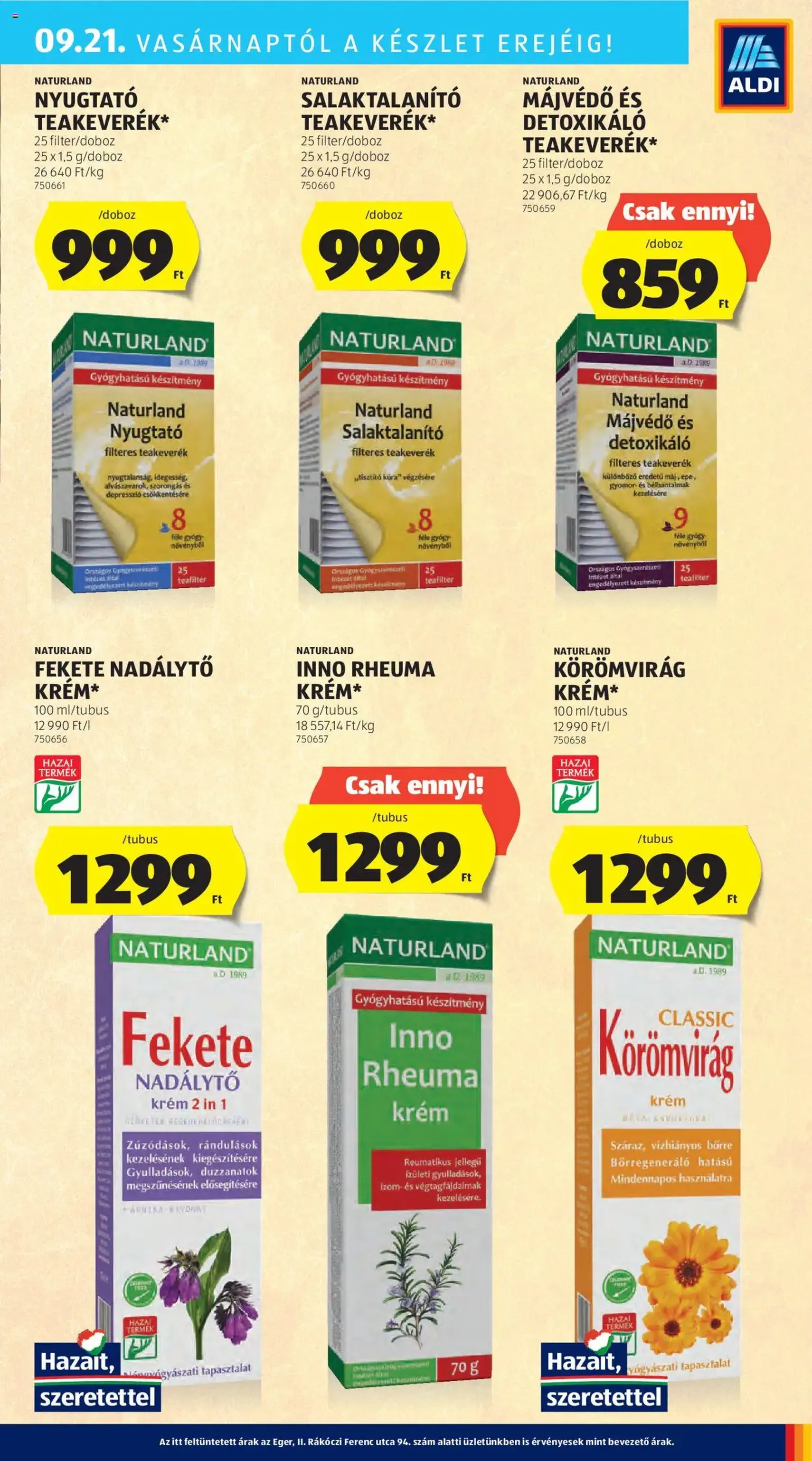 Aldi Akciós újság - 2025.09.18. érvényes szórólap 35 oldal 41 oldalból Aldi Akciós újság - 2025.09.18. érvényes szórólap 35 oldal 41 oldalból