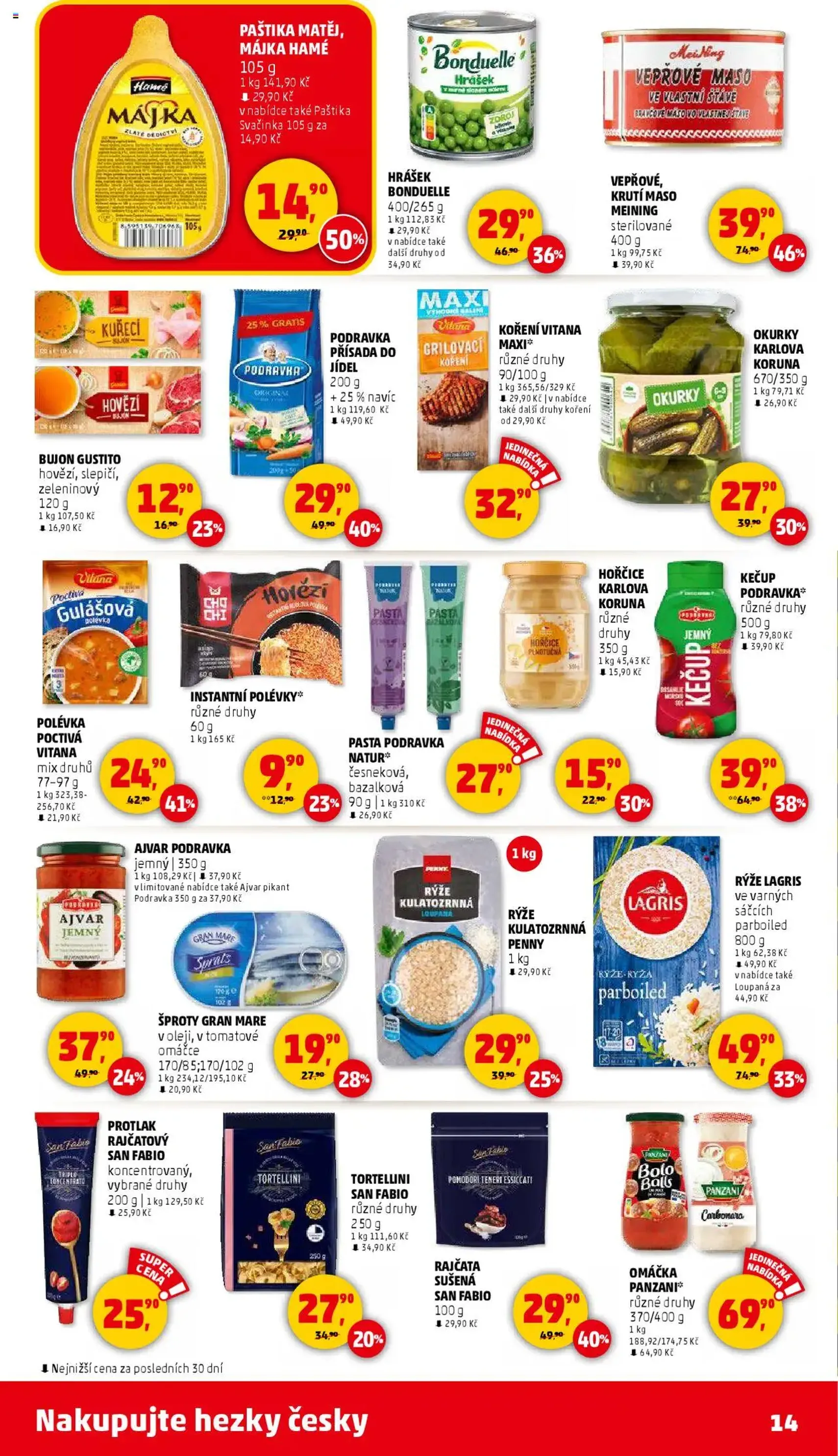 Penny Market leták - Čtvrtečník - platný leták od 24.07.2025 strana 14 z 33 Penny Market leták - Čtvrtečník - platný leták od 24.07.2025 strana 14 z 33