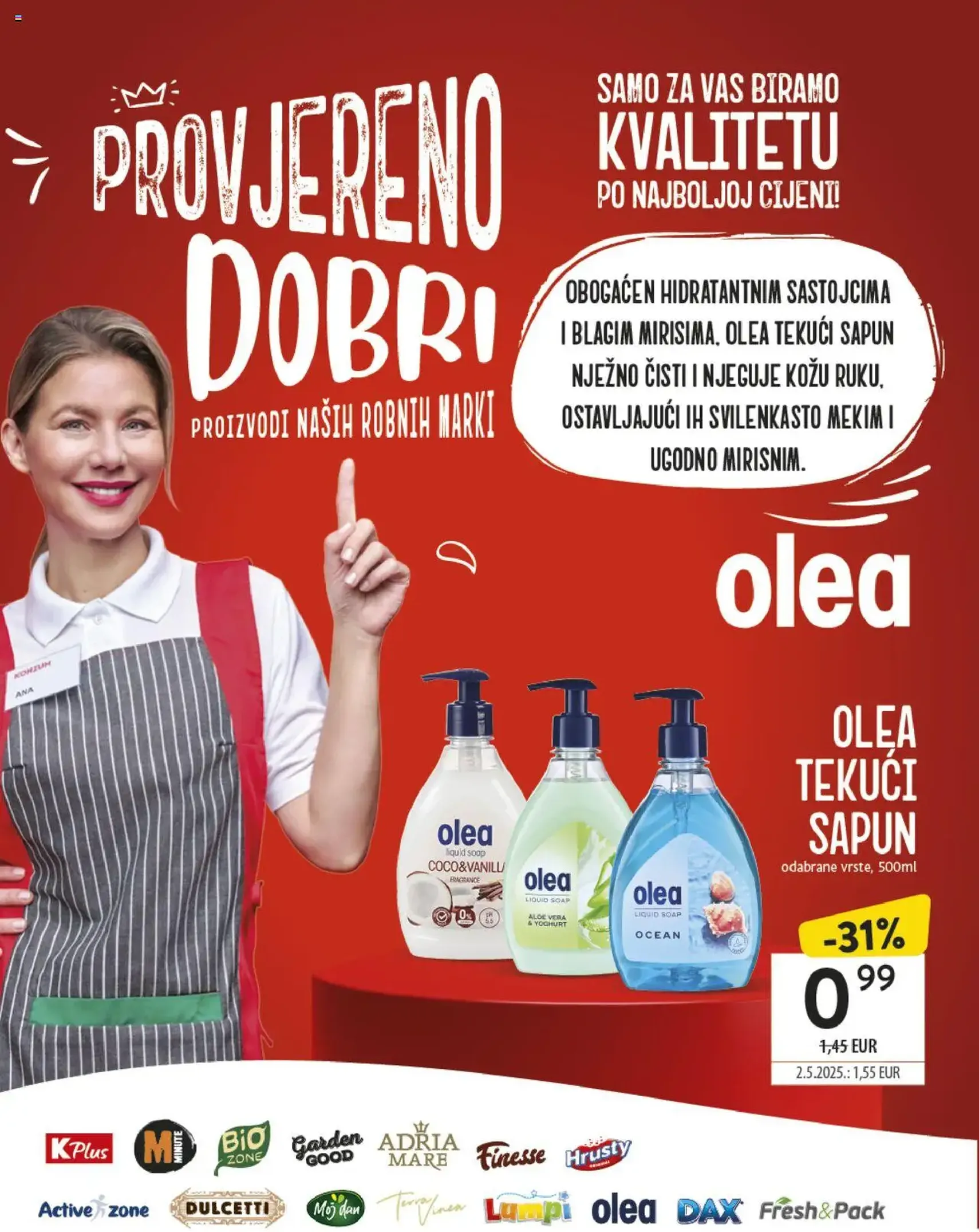 Konzum HR Akciós újság - 2025.07.23. érvényes szórólap 34 oldal 40 oldalból Konzum HR Akciós újság - 2025.07.23. érvényes szórólap 34 oldal 40 oldalból