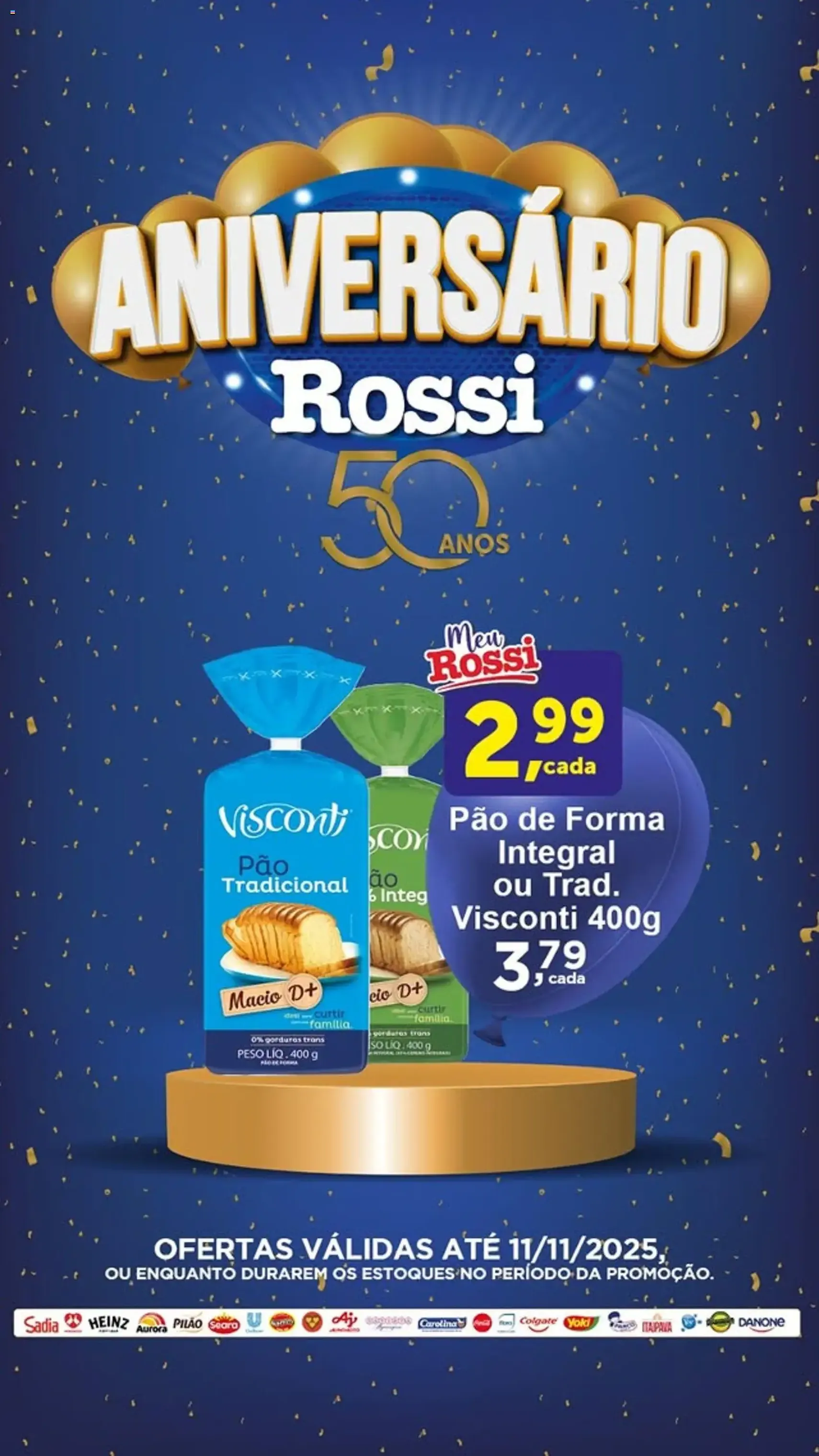 Rossi Supermercados - Ofertas da semana - folheto válido a partir de 10/11/2025 página 1 de 3