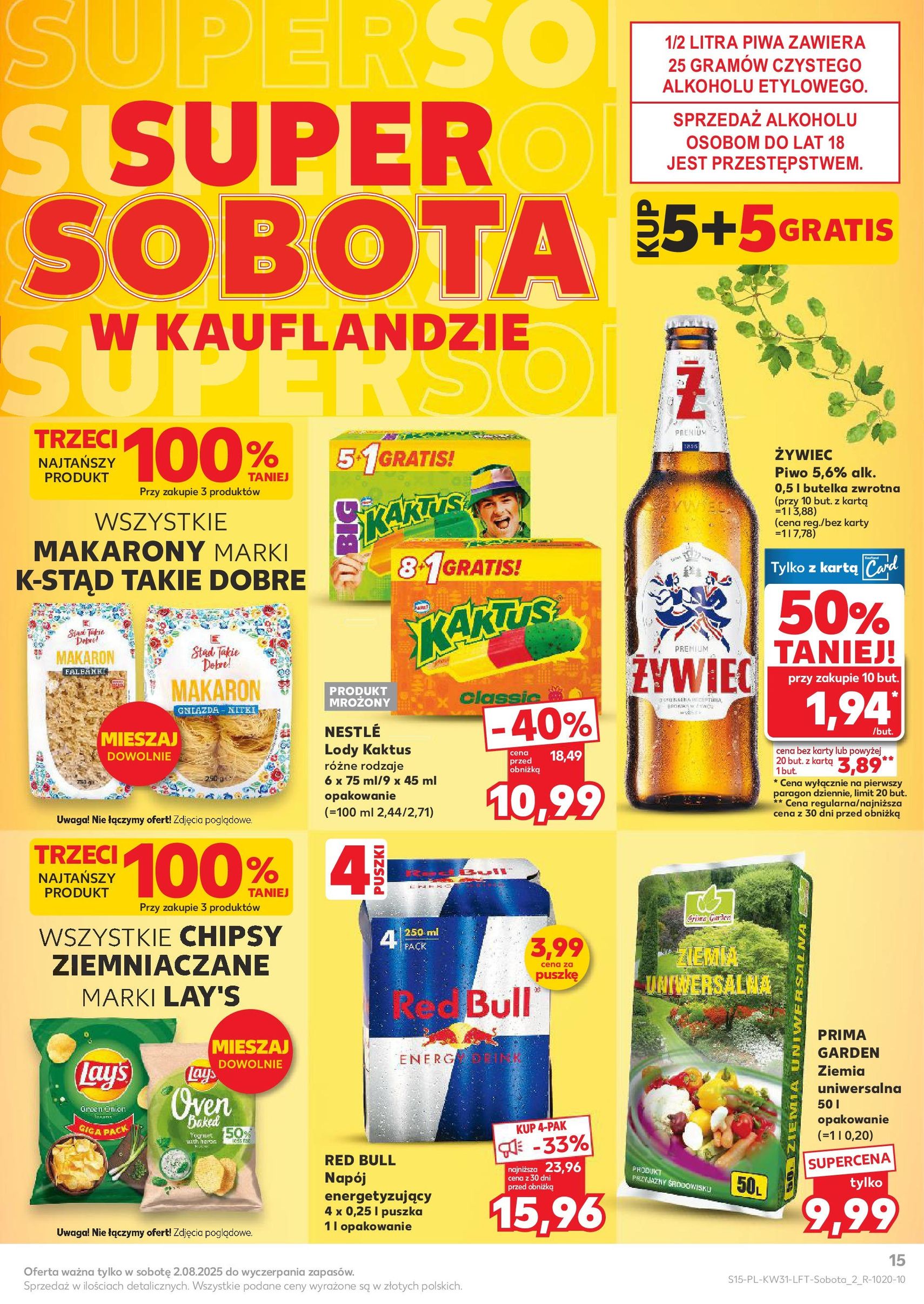 Kaufland gazetka - ważny gazetka od 31.07.2025 strona 15 z 54 Kaufland gazetka - ważny gazetka od 31.07.2025 strona 15 z 54