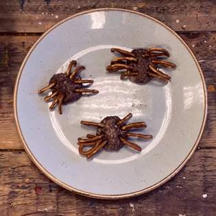 Recipe preview How to make Chocolate Spiders Recipe