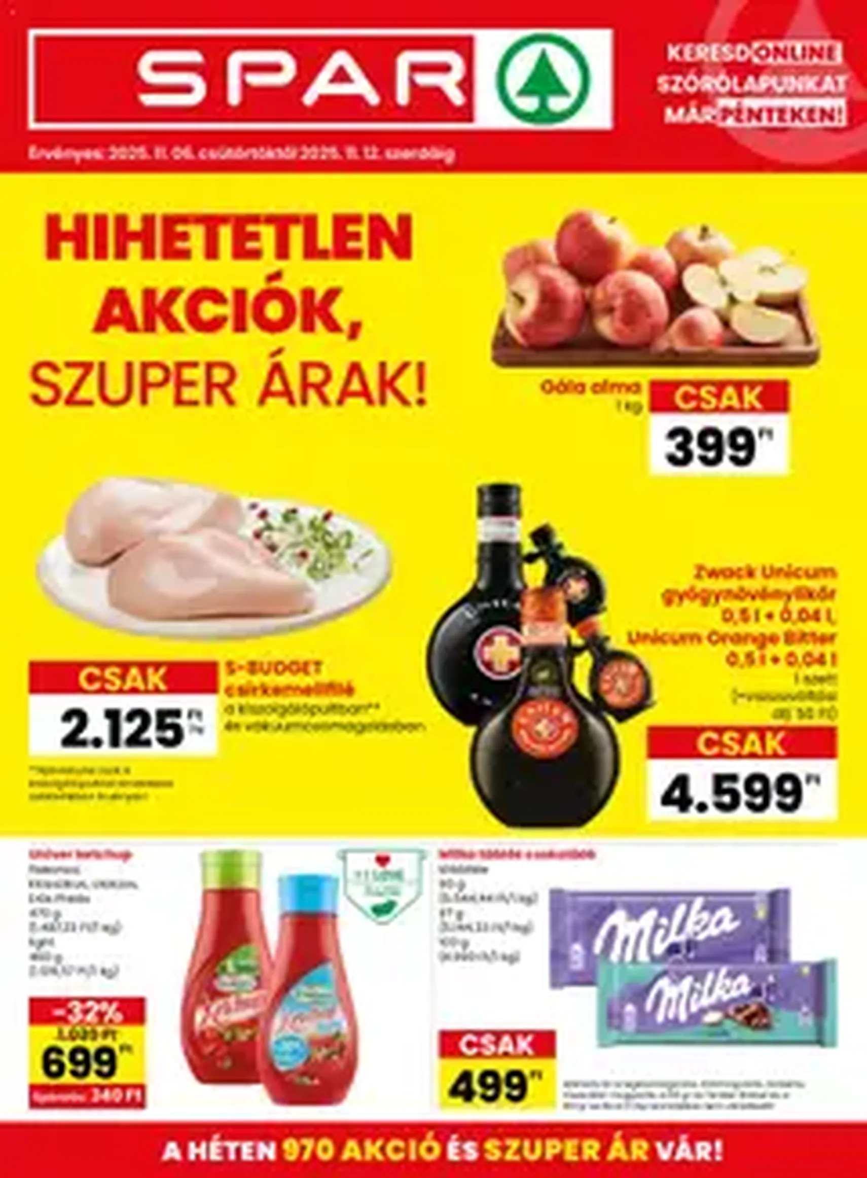 Spar Black Friday - 2025.11.06. érvényes szórólap 1 oldal 1 oldalból