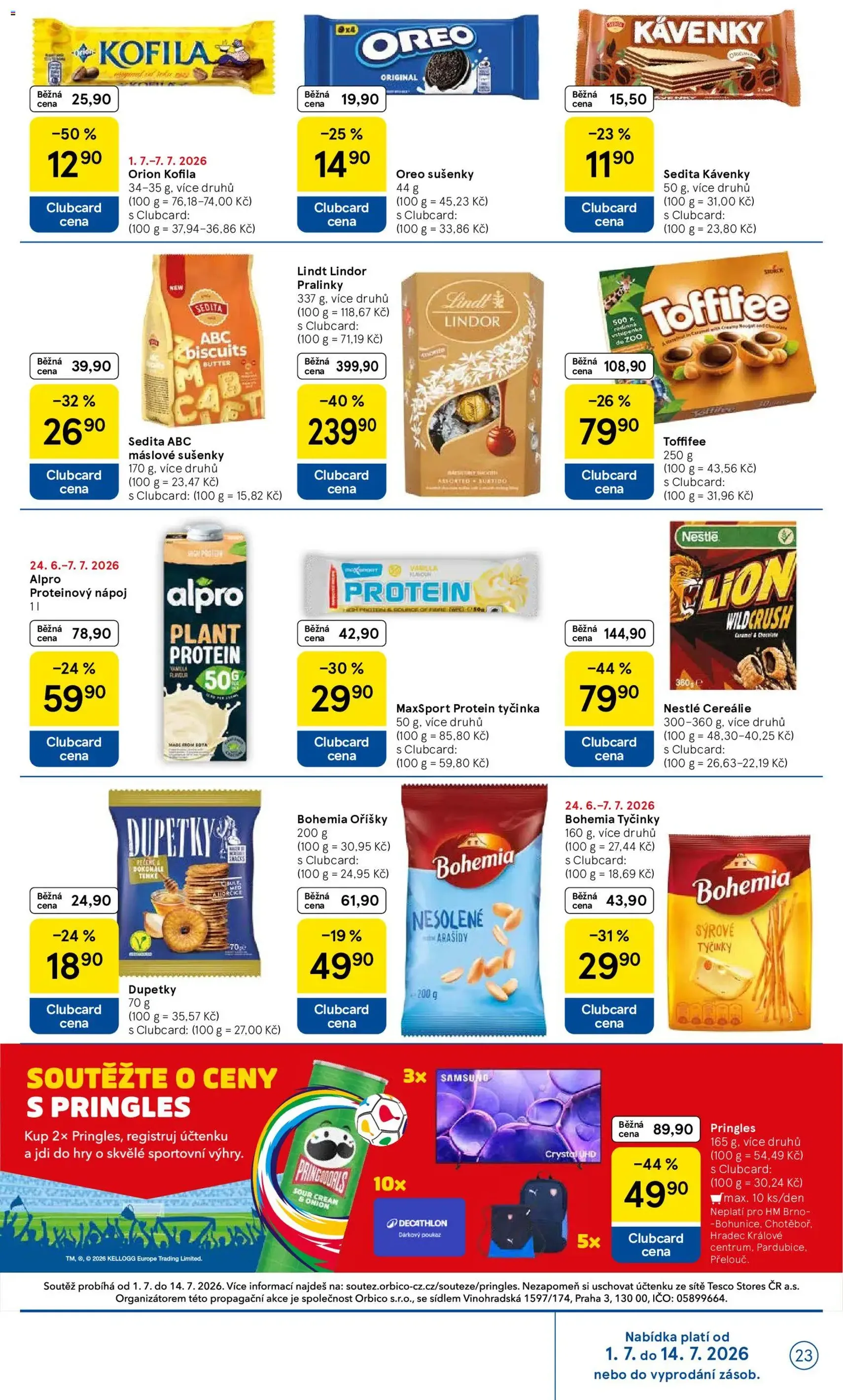 Tesco leták - Hypermarket - platný leták od 01.07.2026 strana 23 z 31