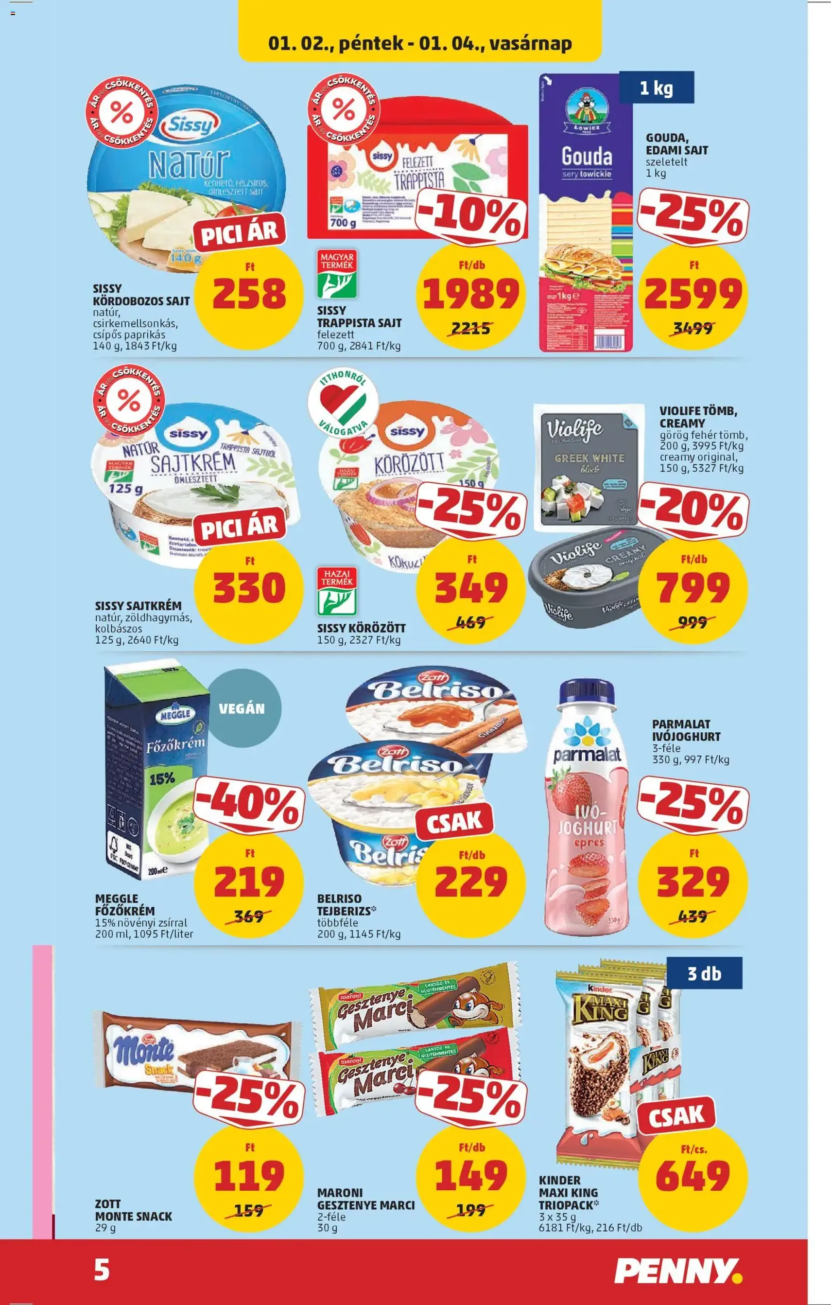 PENNY Akciós újság - 2026.01.02. érvényes szórólap 7 oldal 36 oldalból