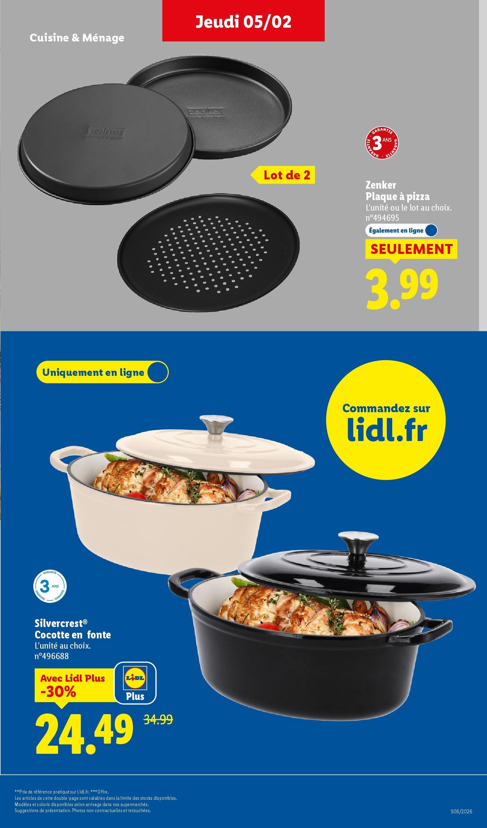 LIDL catalogue semaine 6 - brochure valable à partir du 05/02/2026, page 40 sur 78