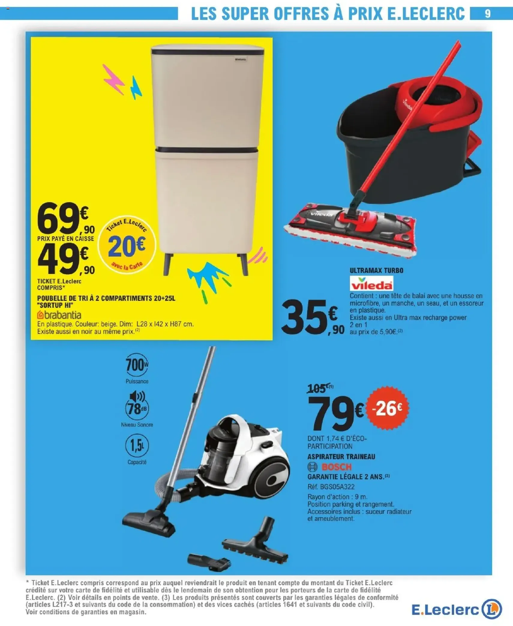 E.Leclerc catalogue - brochure valable à partir du 15/09/2026, page 9 sur 44