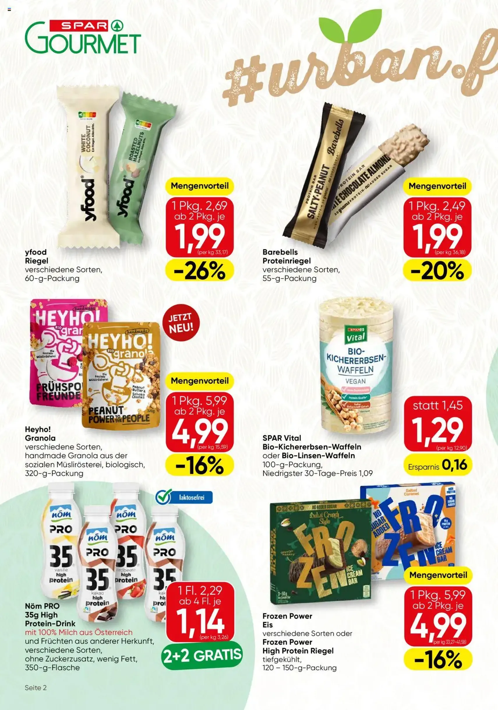 SPAR Gourmet Flugblatt - Gültiger Prospekt ab 11.09.2025, Seite 2 von insgesamt 12