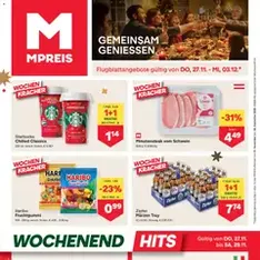 MPREIS Flugblatt - Prospekt Vorschau gültig ab 27.11.2025