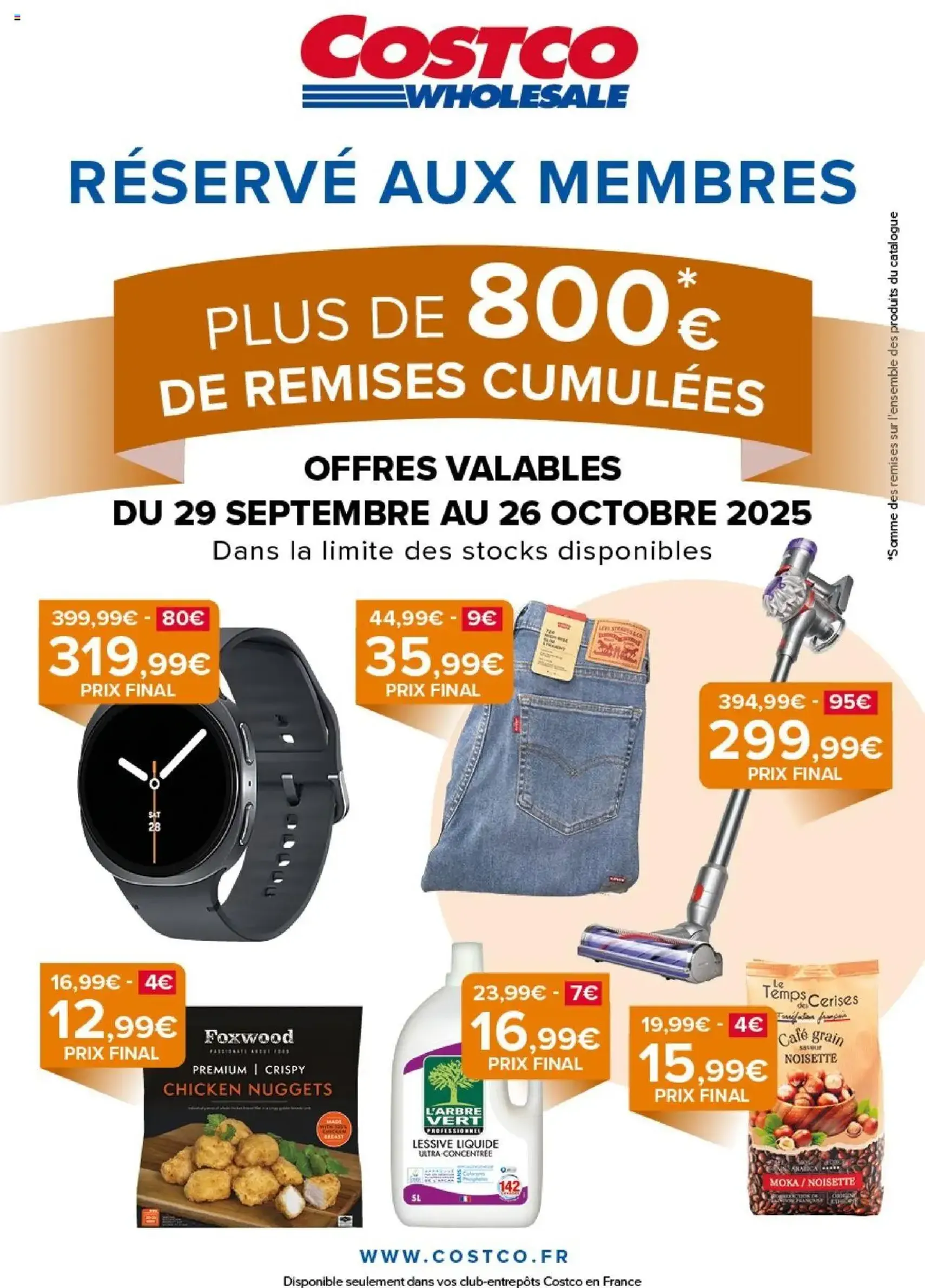 Costco catalogue - brochure valable à partir du 29/09/2025, page 1 sur 24