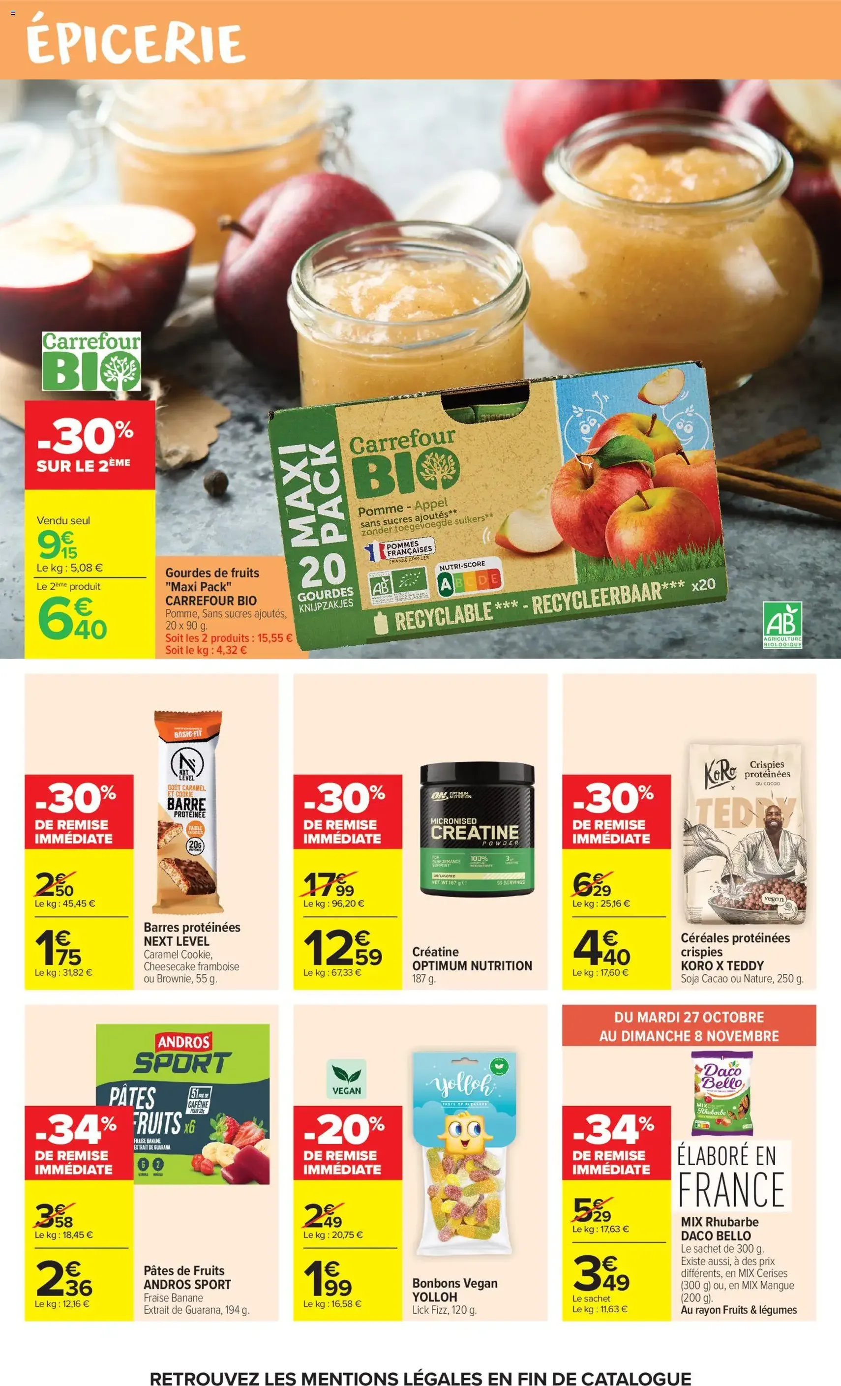 Carrefour Market catalogue - brochure valable à partir du 27/10/2026, page 36 sur 58