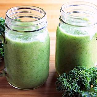 Recipe preview Green smoothie with Kale