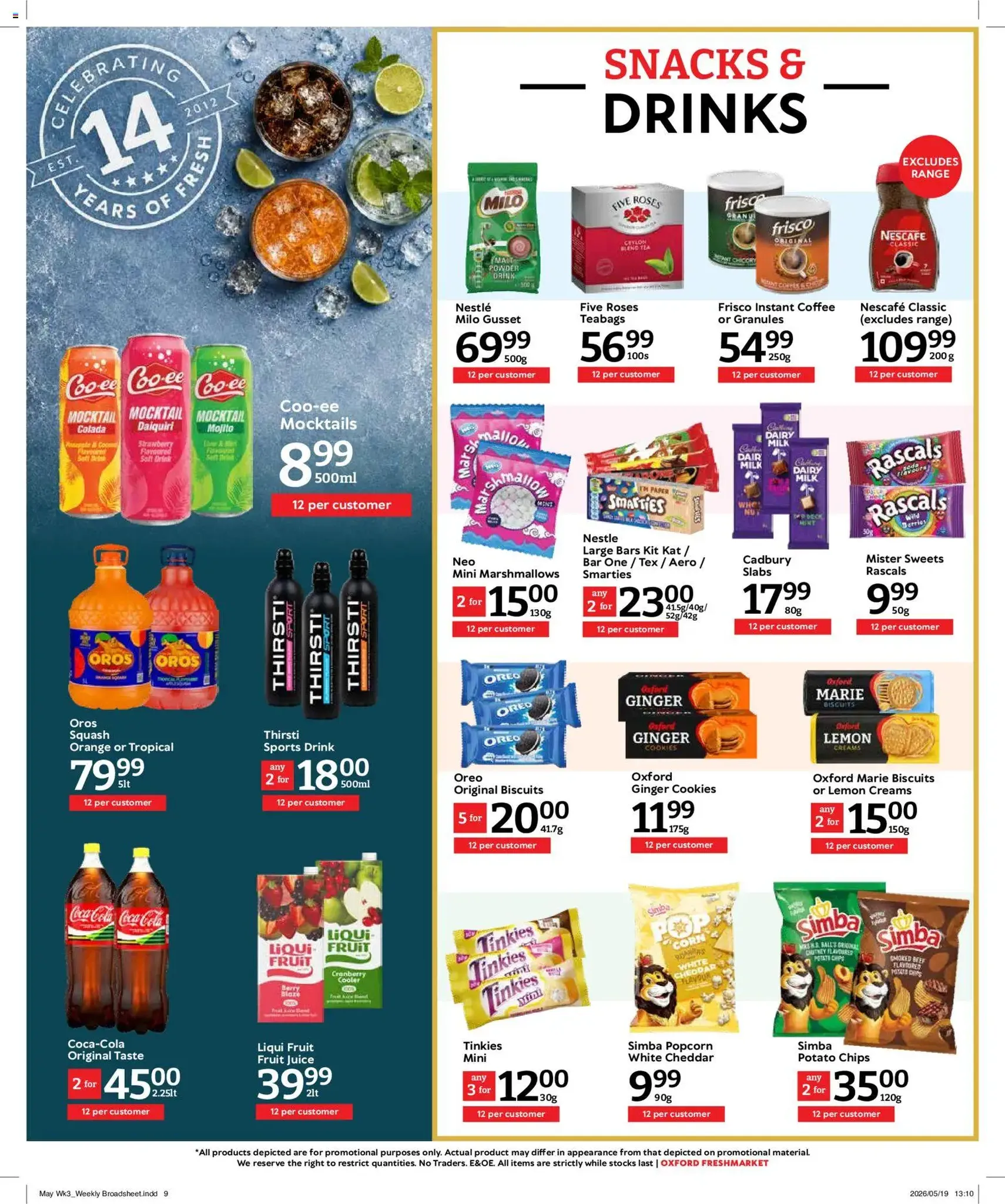 Oxford Freshmarket Specials - valid flyer from 20/05/2026, page 9 of 16