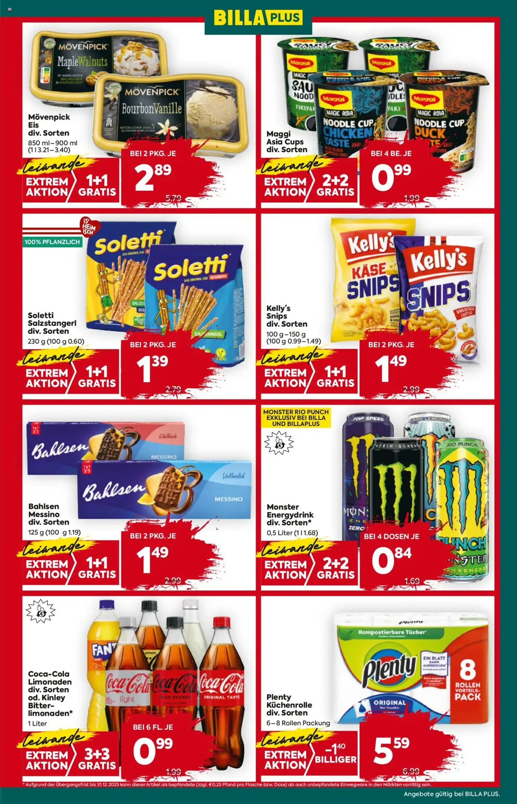 Billa Plus Flugblatt - Gültiger Prospekt ab 18.09.2025, Seite 5 von insgesamt 16