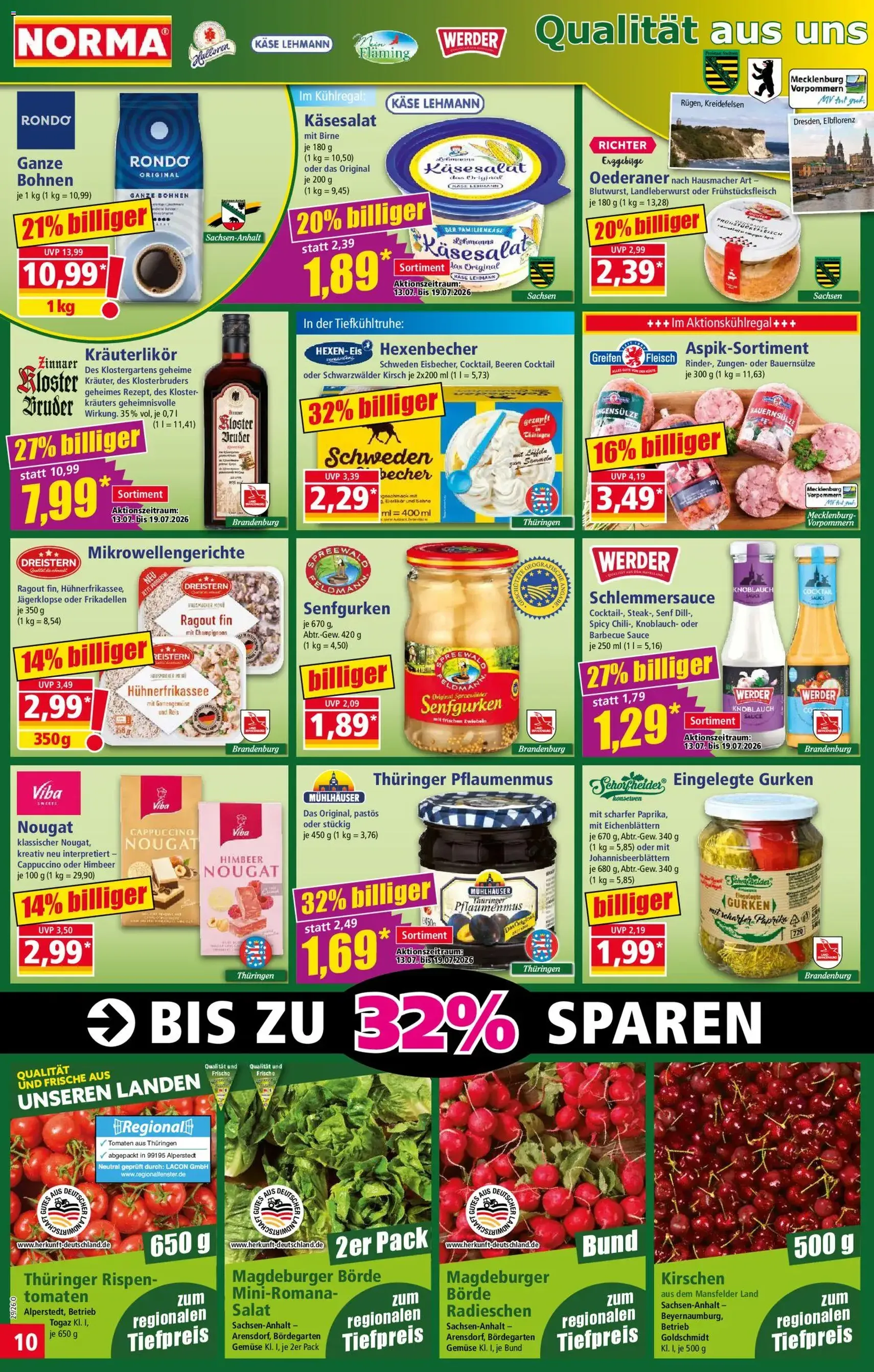 Norma Prospekt - Gültiger Prospekt ab 13.07.2026, Seite 10 von insgesamt 18
