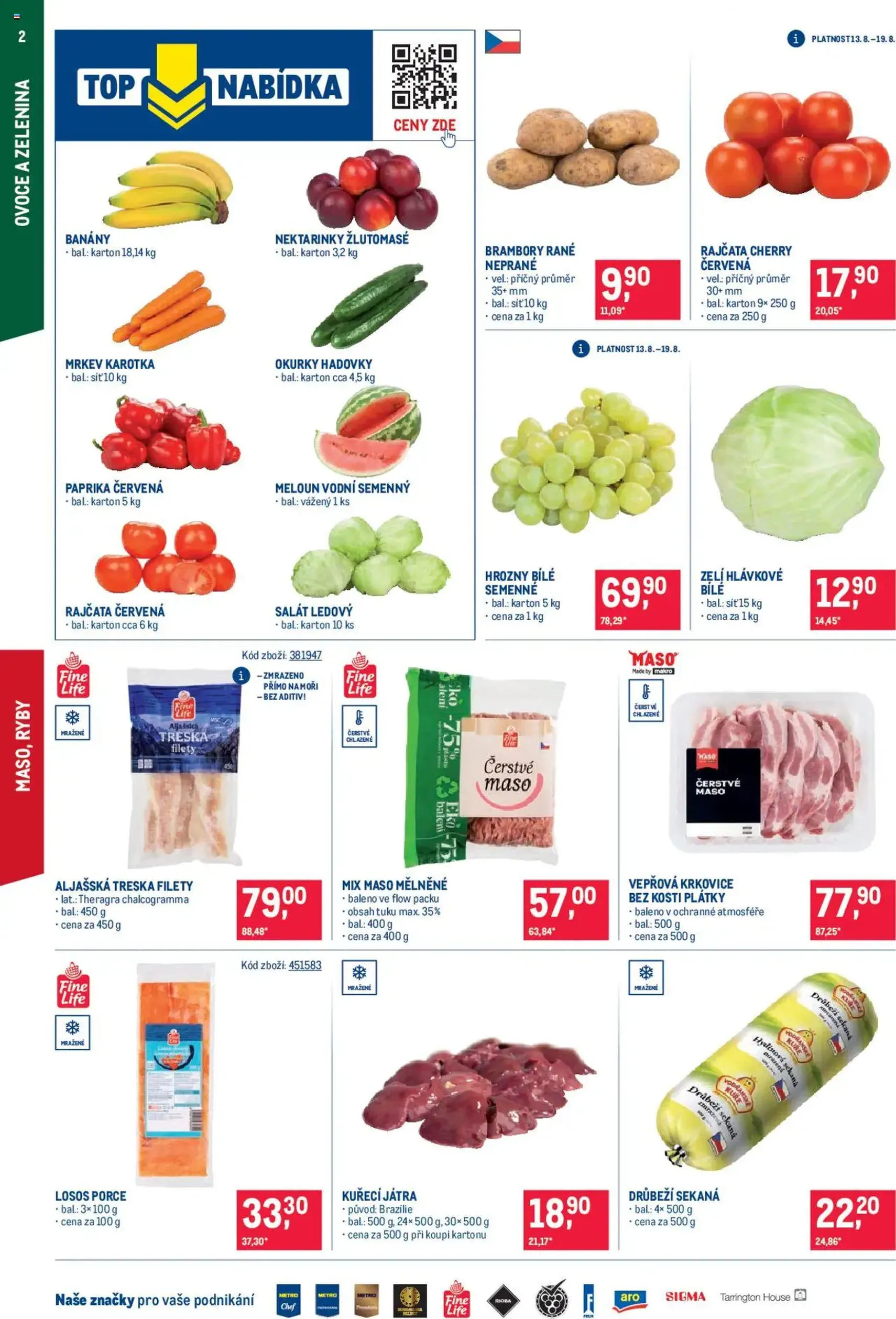 Makro leták - Maloobchod - platný leták od 13.08.2025 strana 2 z 17 Makro leták - Maloobchod - platný leták od 13.08.2025 strana 2 z 17