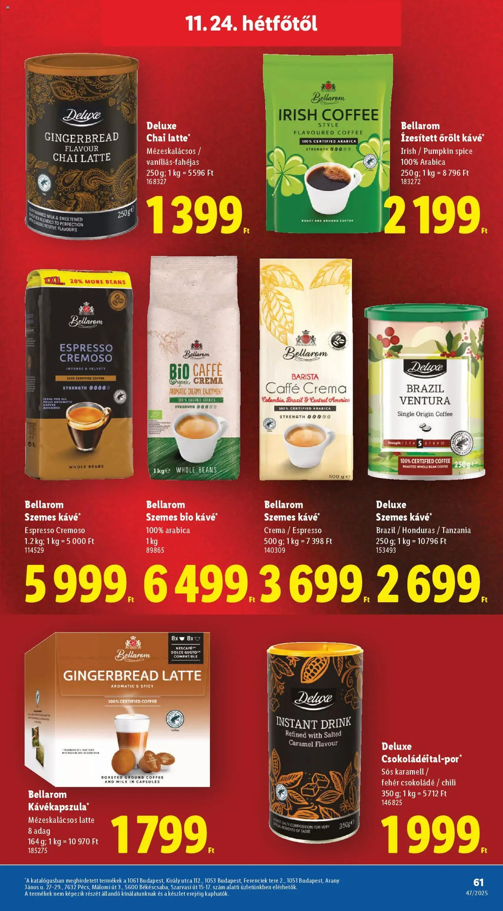 Lidl Black Friday - 2025.11.20. érvényes szórólap 61 oldal 66 oldalból