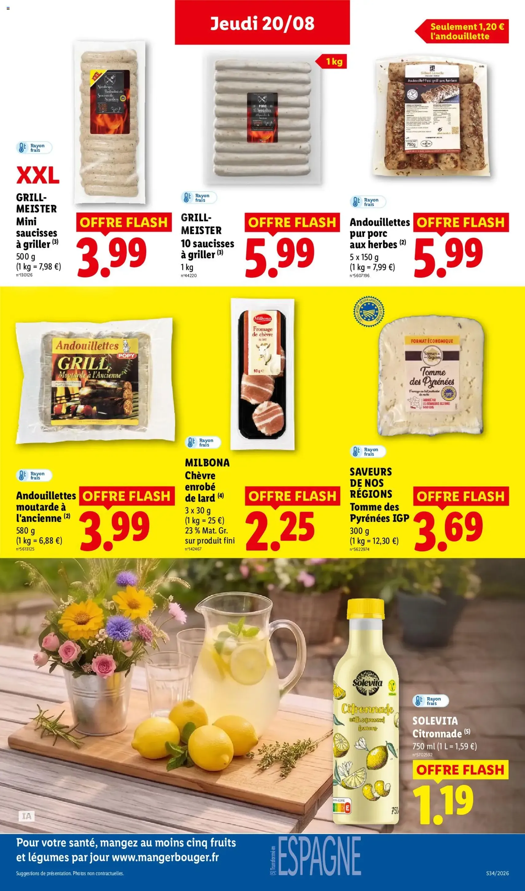 LIDL catalogue - brochure valable à partir du 20/08/2026, page 23 sur 54