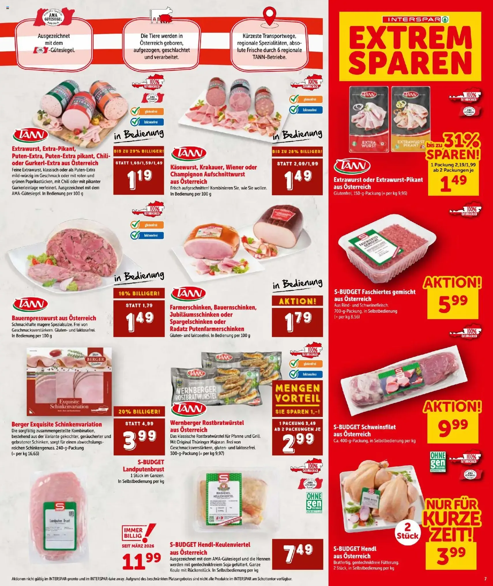 Interspar - Flugblatt - Gültiger Prospekt ab 07.05.2026, Seite 7 von insgesamt 24