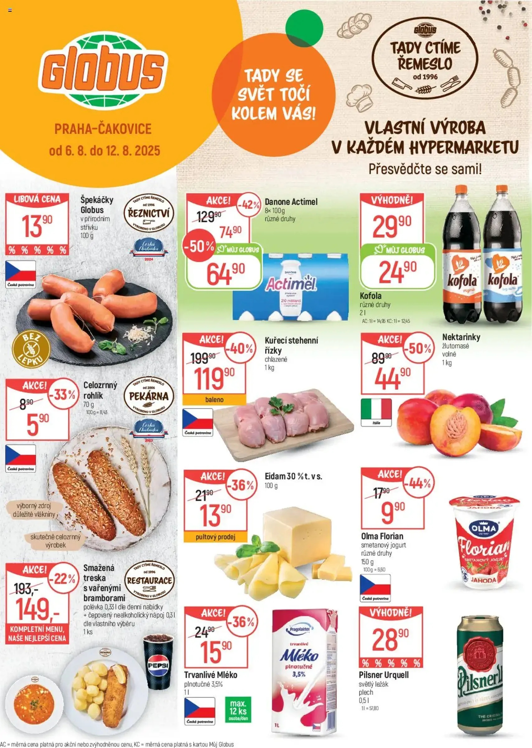 Globus leták - platný leták od 06.08.2025 strana 1 z 40 Globus leták - platný leták od 06.08.2025 strana 1 z 40