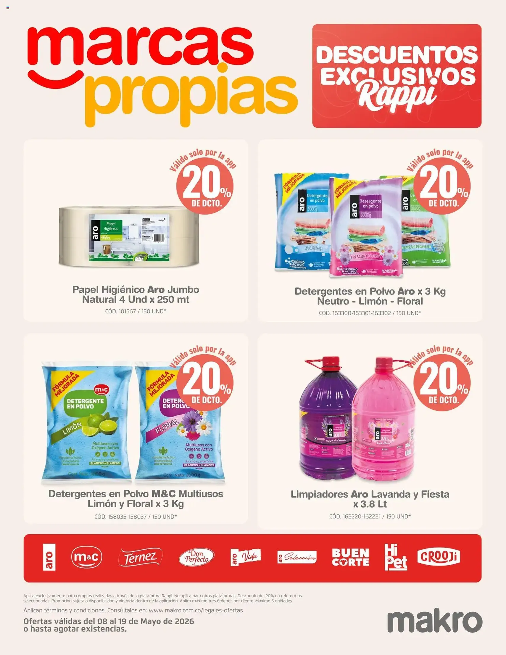 Makro catálogo - folleto válido desde 08/05/2026 página 20 de 22
