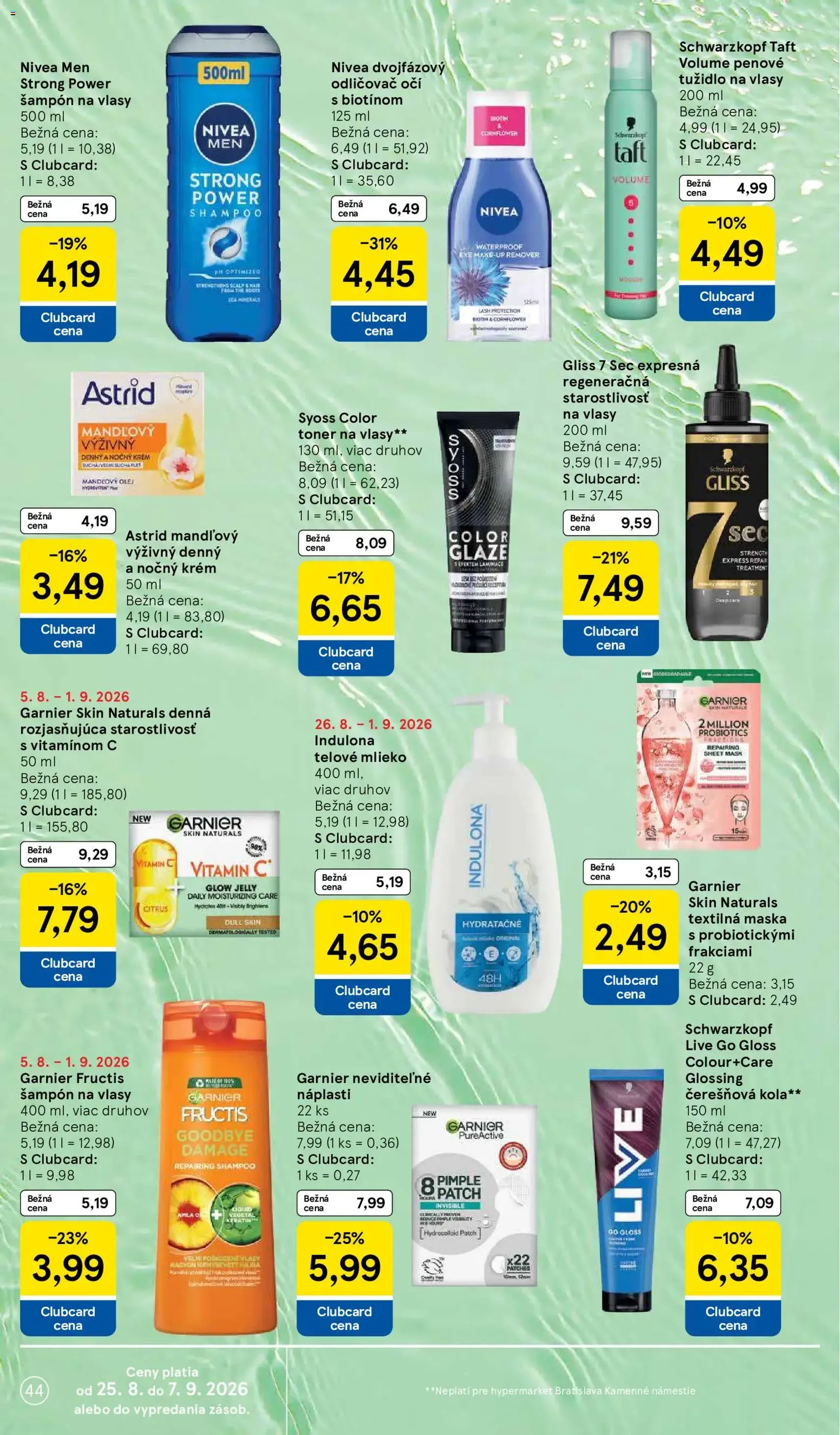 Tesco Hypermarket - leták - platný leták od 26.08.2026 strana 44 z 58