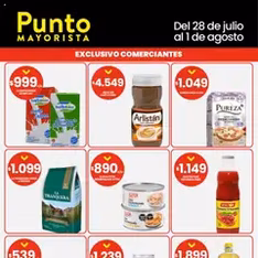 Vista previa del folleto Punto Mayorista catálogo válido desde 28/07/2025