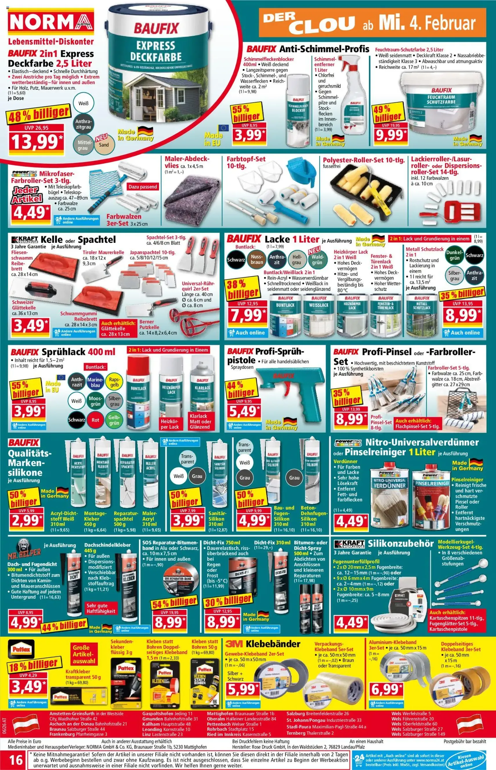 Norma Flugblatt - Gültiger Prospekt ab 02.02.2026, Seite 16 von insgesamt 20