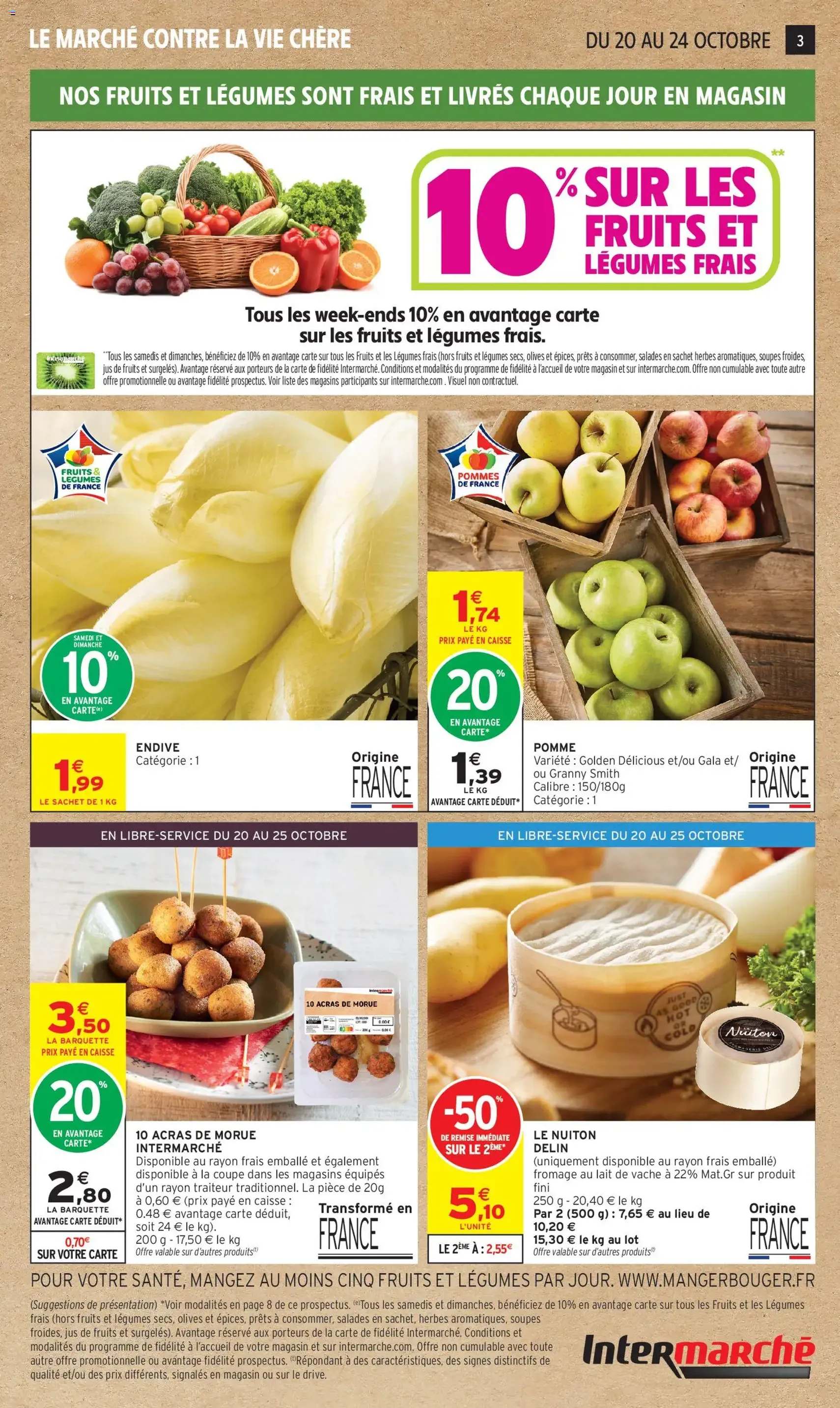Intermarché catalogue - brochure valable à partir du 20/10/2026, page 3 sur 12