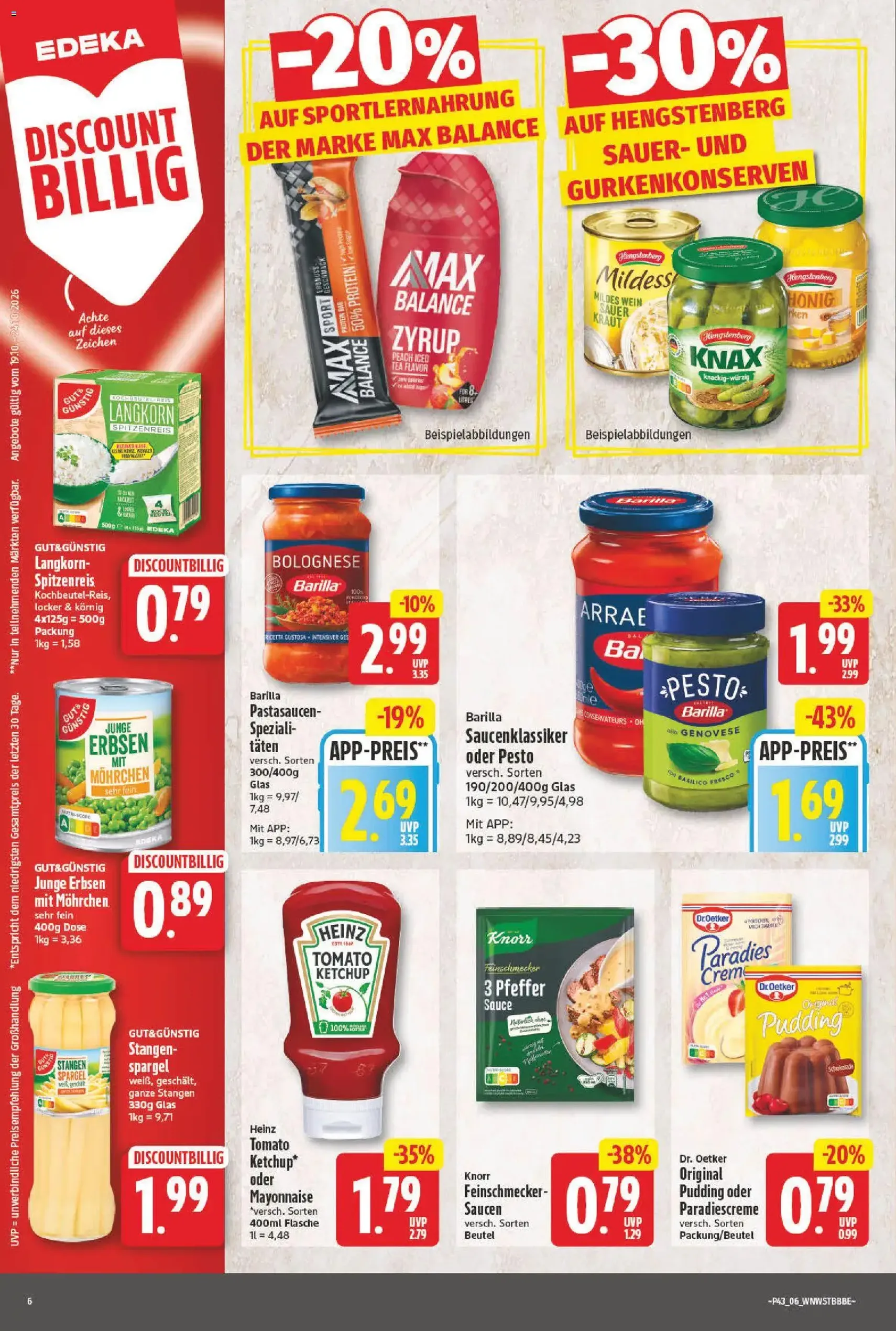 NP Discount Prospekt - Gültiger Prospekt ab 19.10.2026, Seite 6 von insgesamt 16