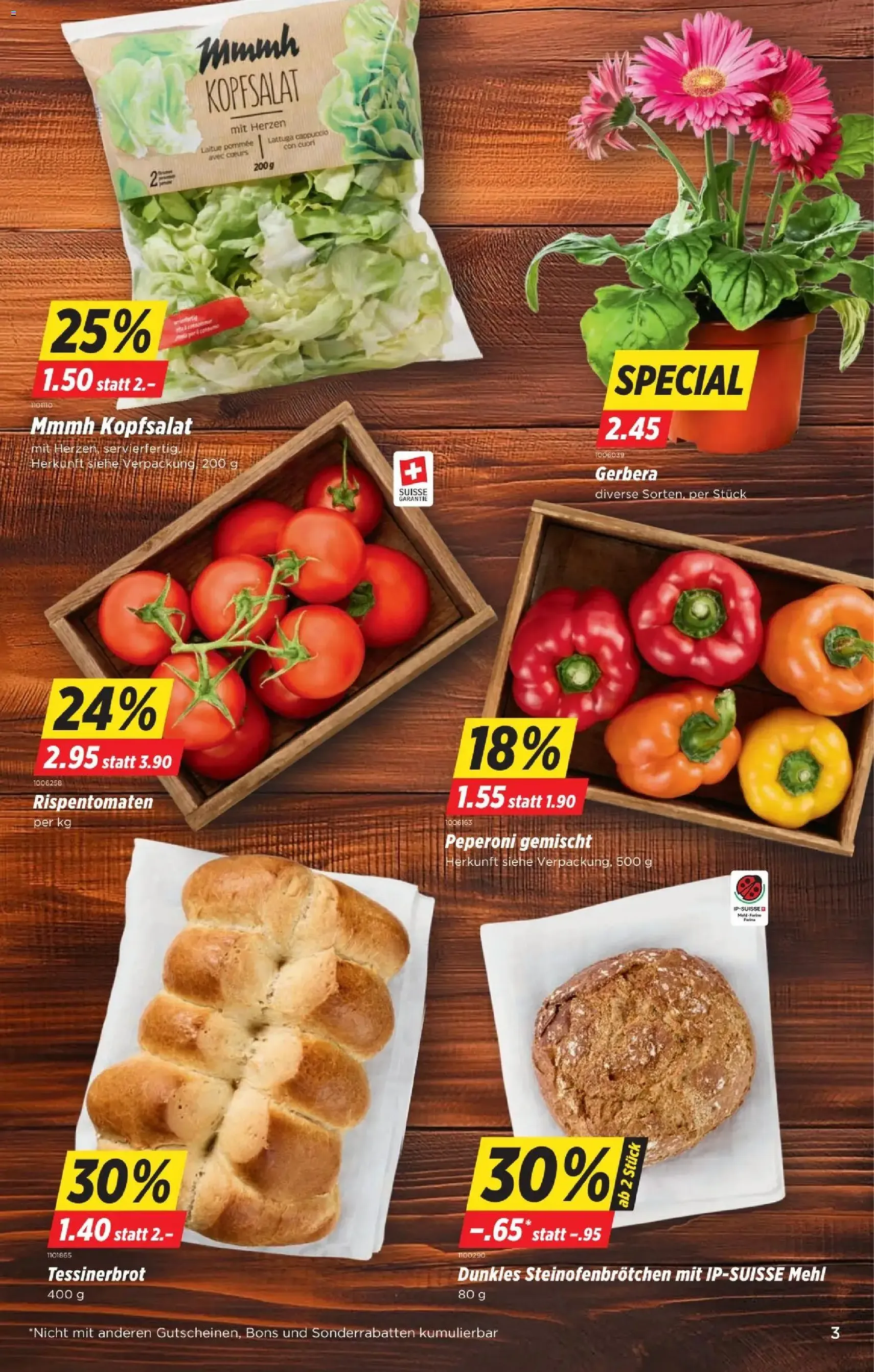 Denner aktionen - Gültiger Prospekt ab 21.05.2026, Seite 3 von insgesamt 22