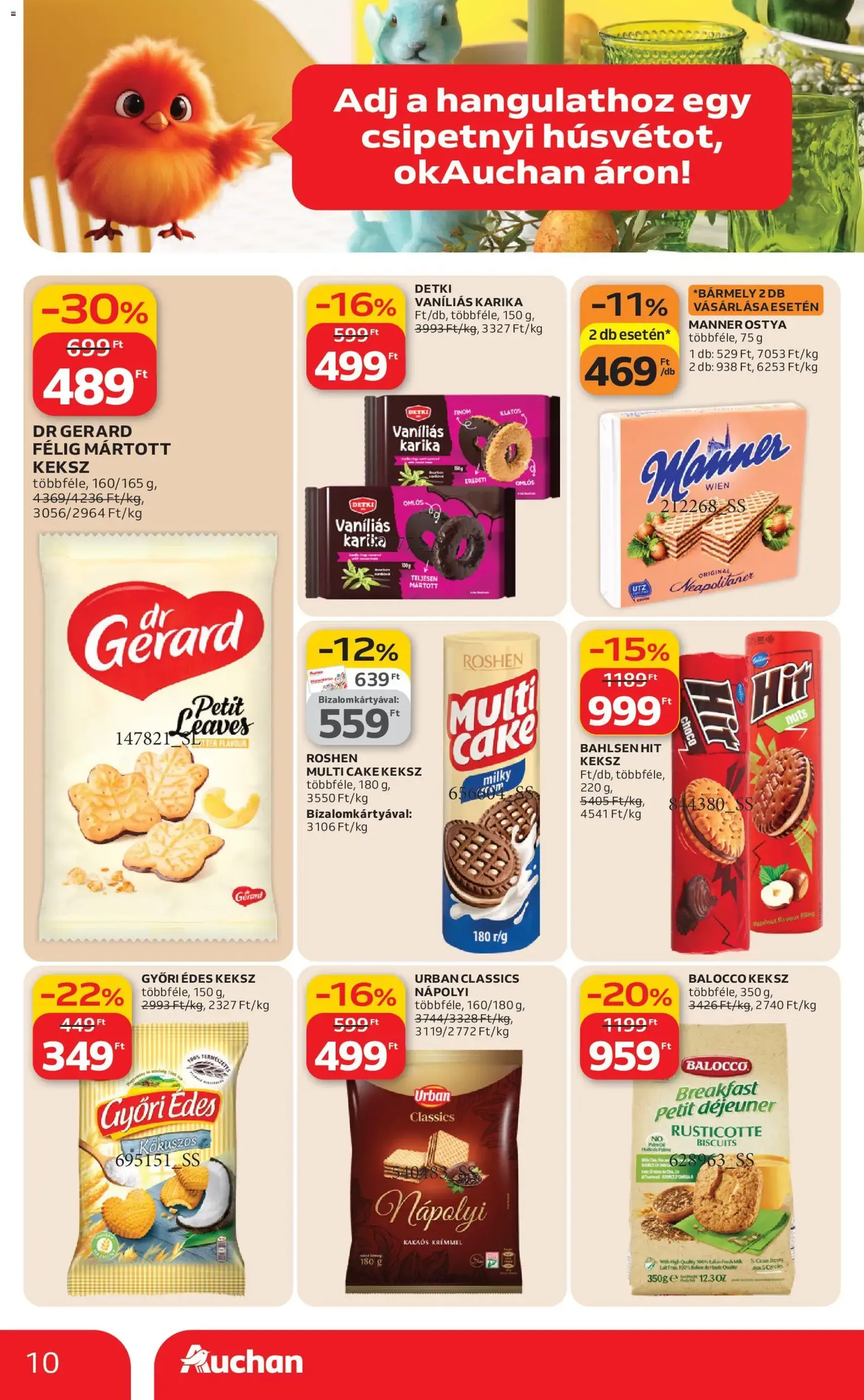 Auchan Akciós újság - 2026.02.19. érvényes szórólap 10 oldal 52 oldalból