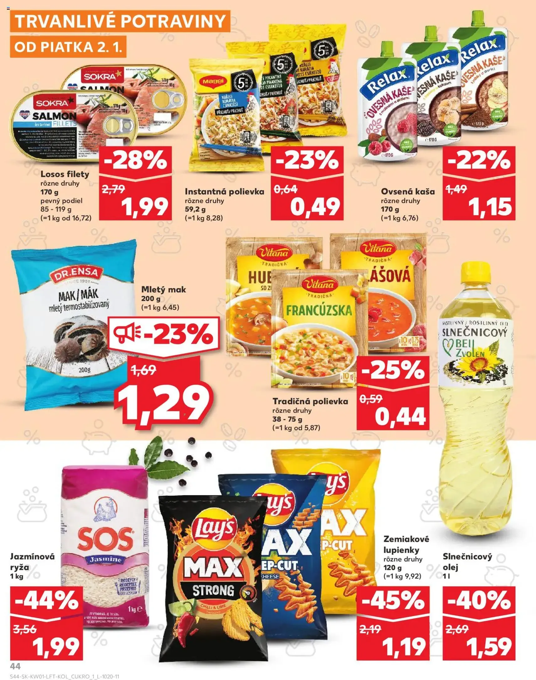 Kaufland leták - platný leták od 02.01.2026 strana 44 z 72