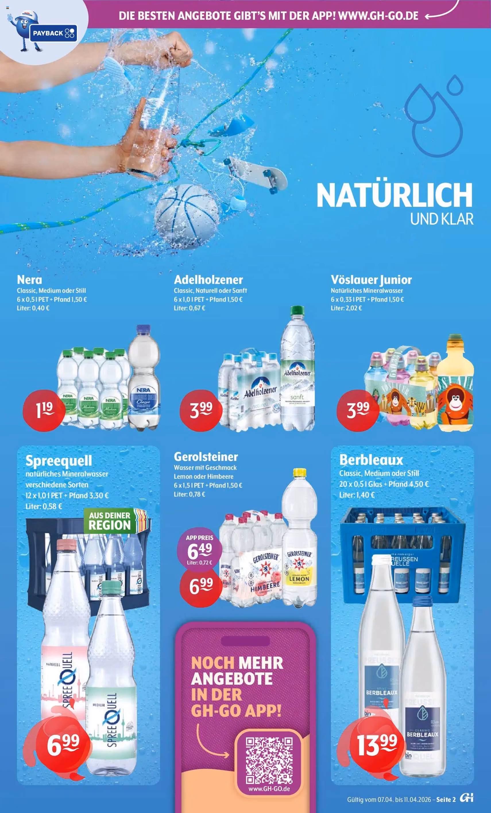 Trink und Spare Prospekt - Gültiger Prospekt ab 07.04.2026, Seite 2 von insgesamt 9