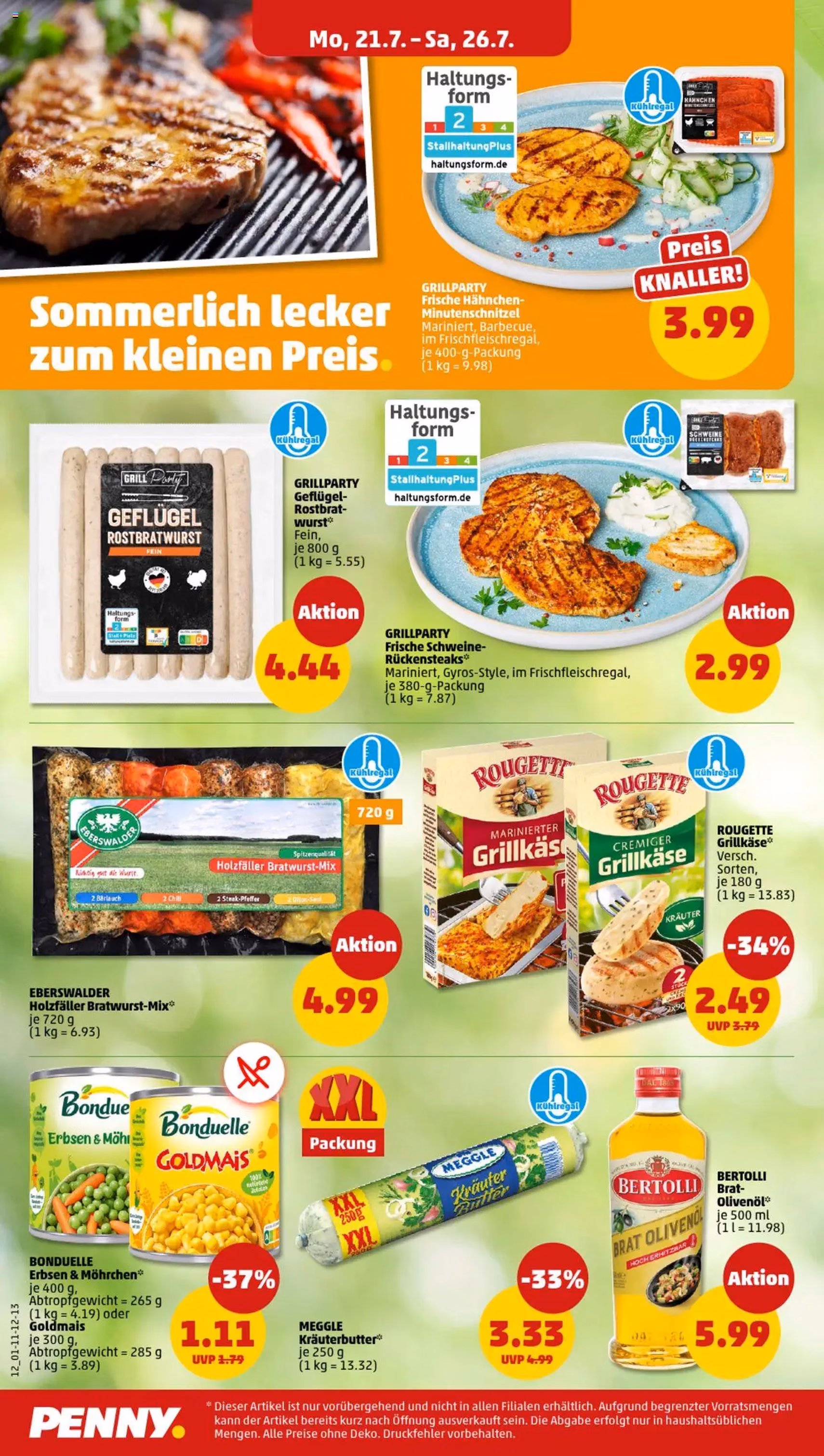 Penny Prospekt - Gültiger Prospekt ab 21.07.2025, Seite 12 von insgesamt 35 Penny Prospekt - Gültiger Prospekt ab 21.07.2025, Seite 12 von insgesamt 35