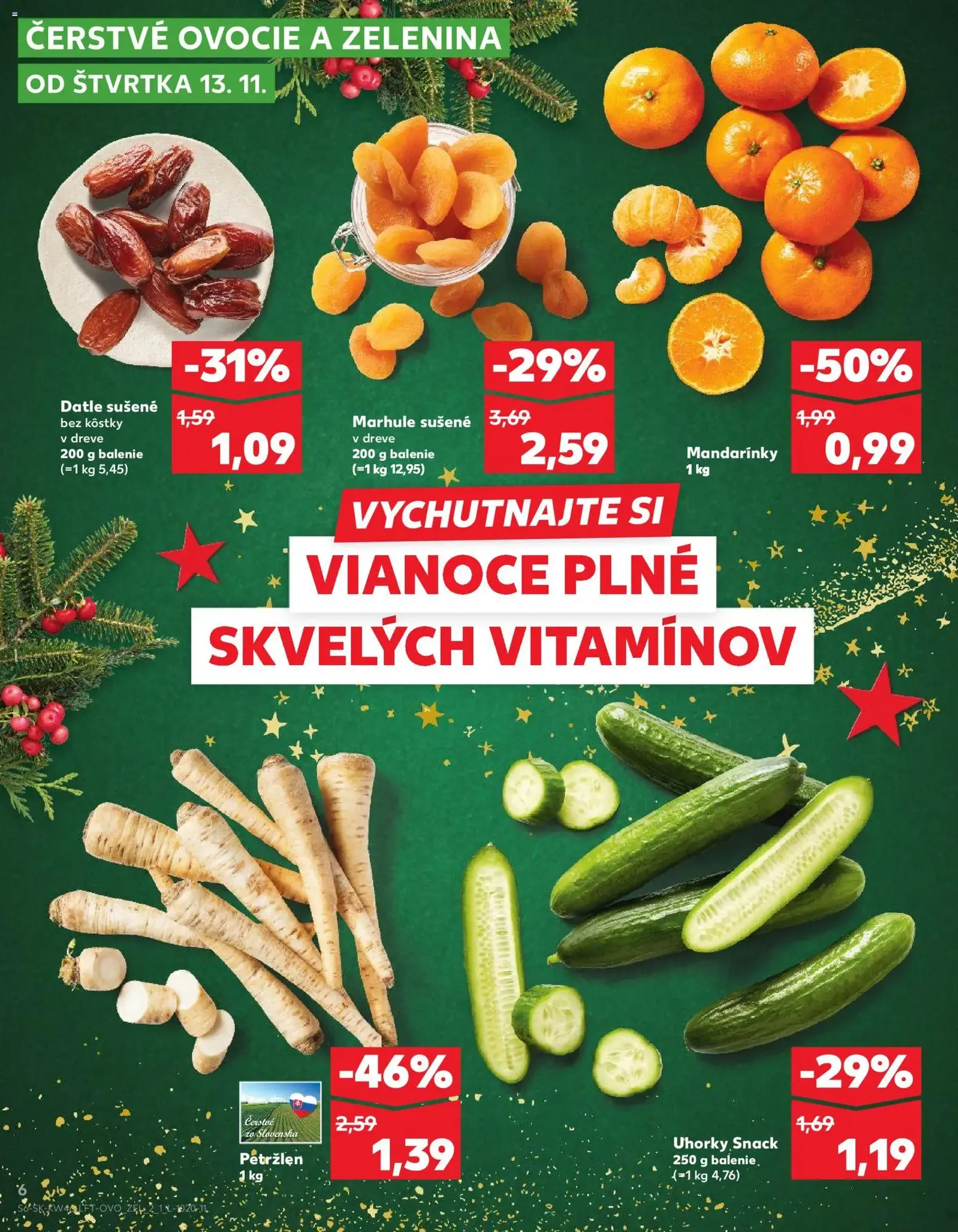 Kaufland SK Bratislava-Devínska Nová Ves - 2025.11.13. érvényes szórólap 6 oldal 82 oldalból