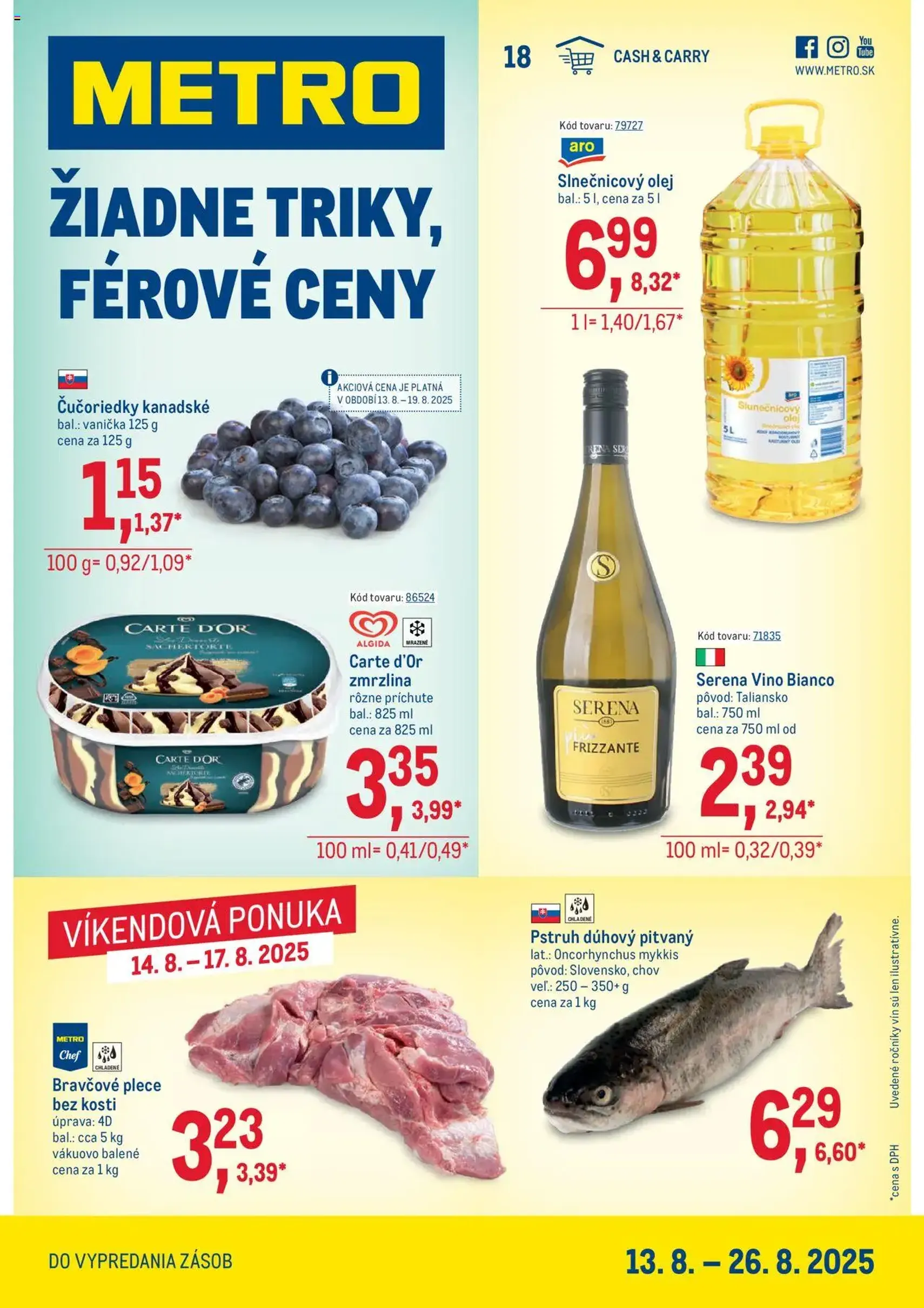 Metro Maloobchod - platný leták od 13.08.2025 strana 1 z 40 Metro Maloobchod - platný leták od 13.08.2025 strana 1 z 40