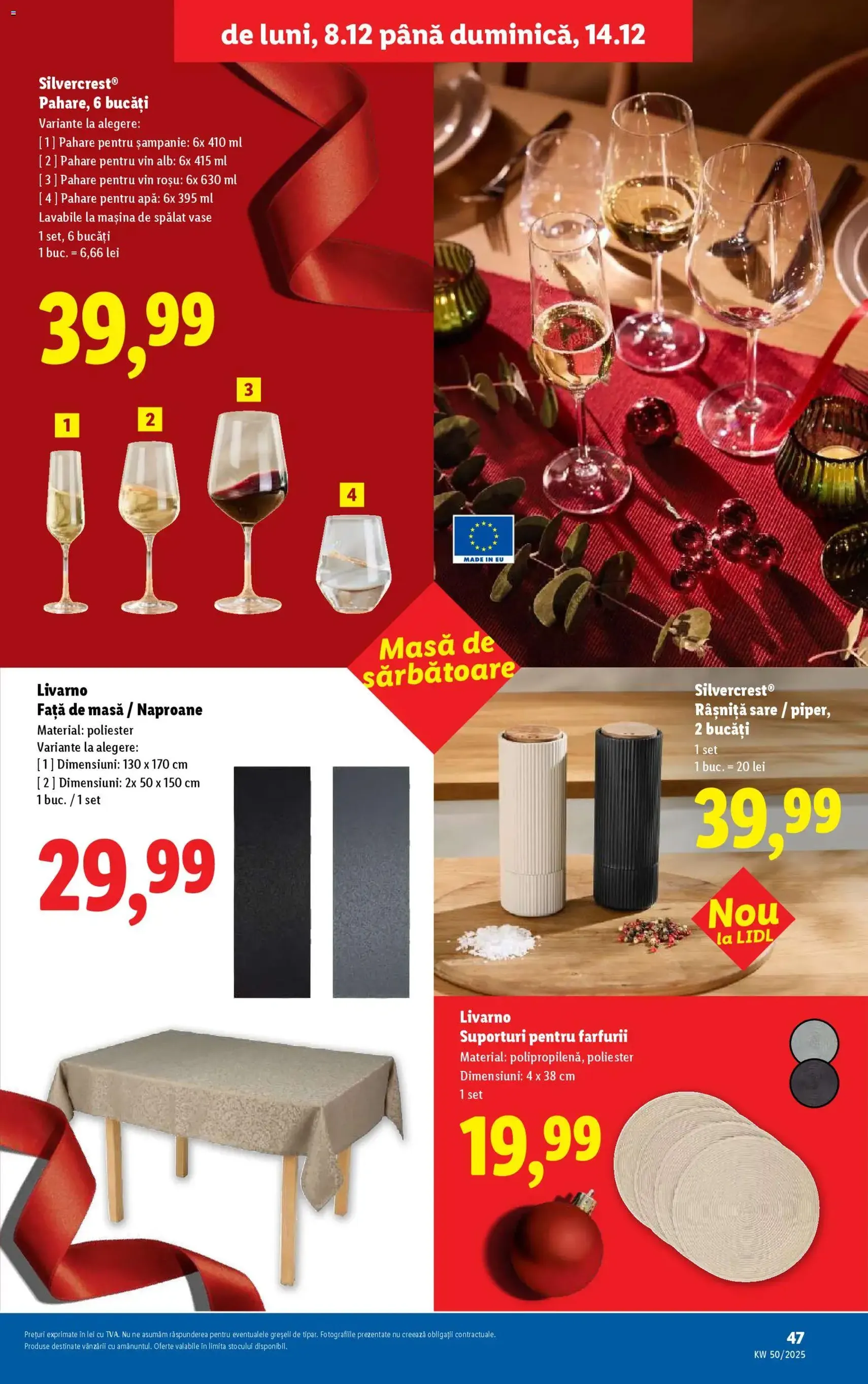 Catalog Lidl - cataloage valabile începând cu 08.12.2025 pagina 47 din 86