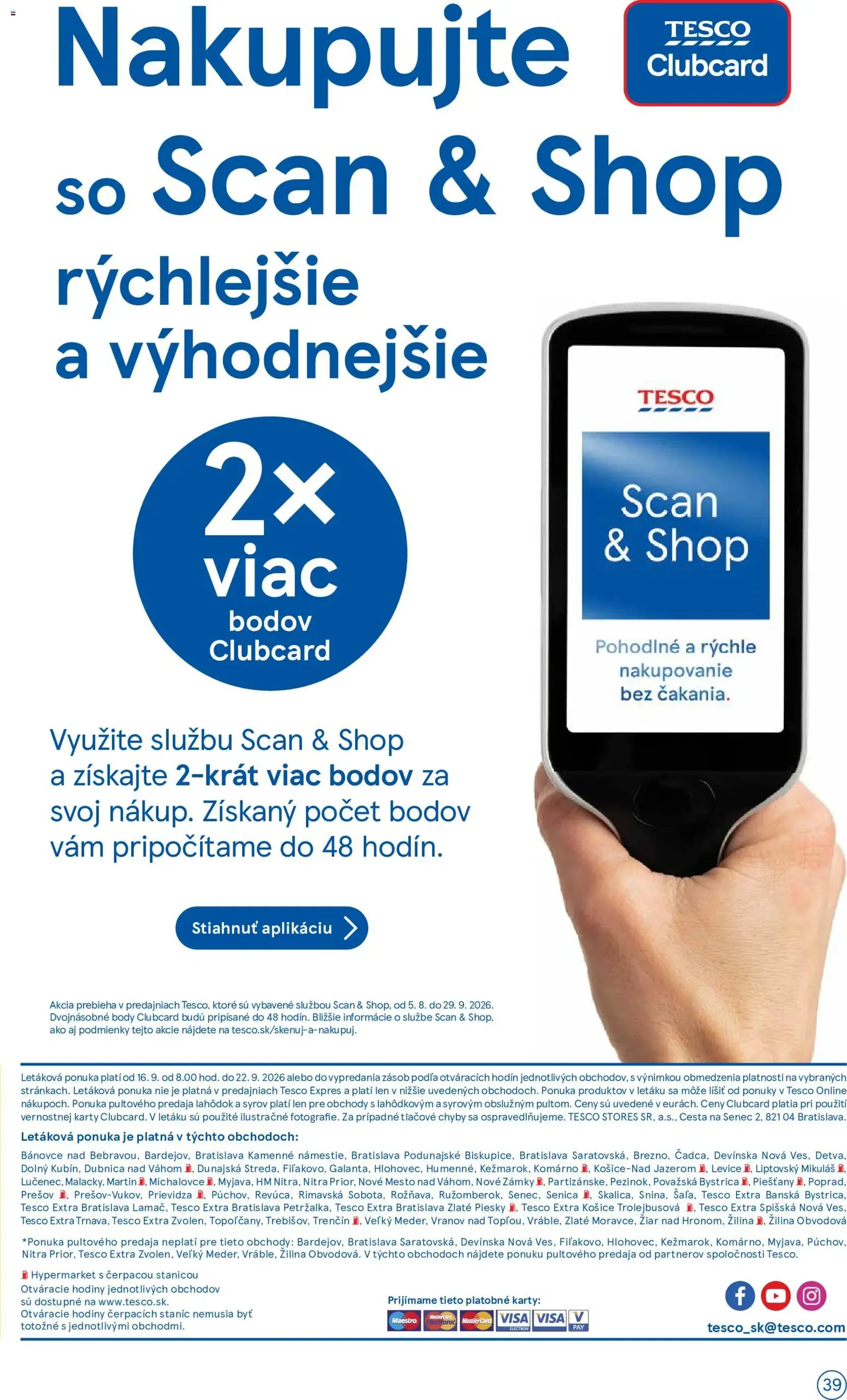 Tesco Hypermarket - leták - platný leták od 16.09.2026 strana 39 z 42