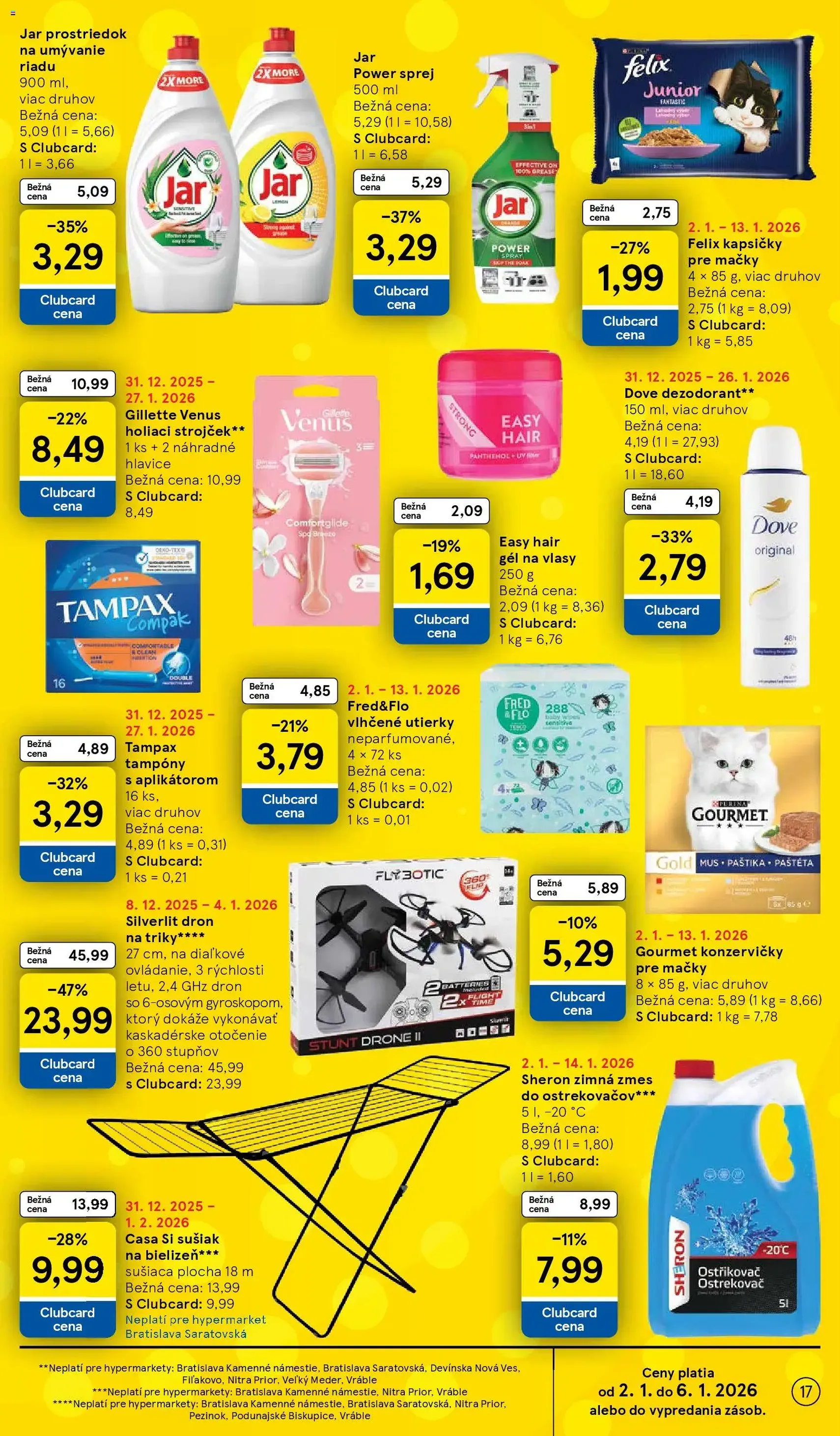 Tesco Hypermarket - leták - platný leták od 02.01.2026 strana 17 z 32