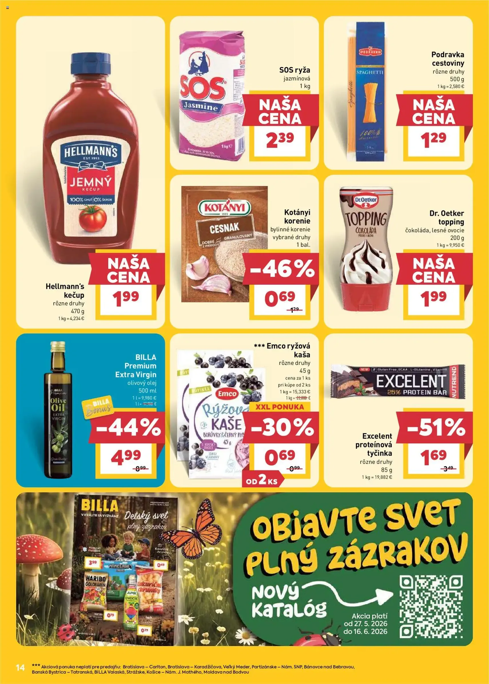 Billa leták - platný leták od 03.06.2026 strana 14 z 29