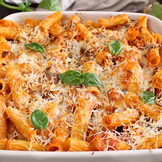 Anteprima ricetta Pasta al forno siciliana